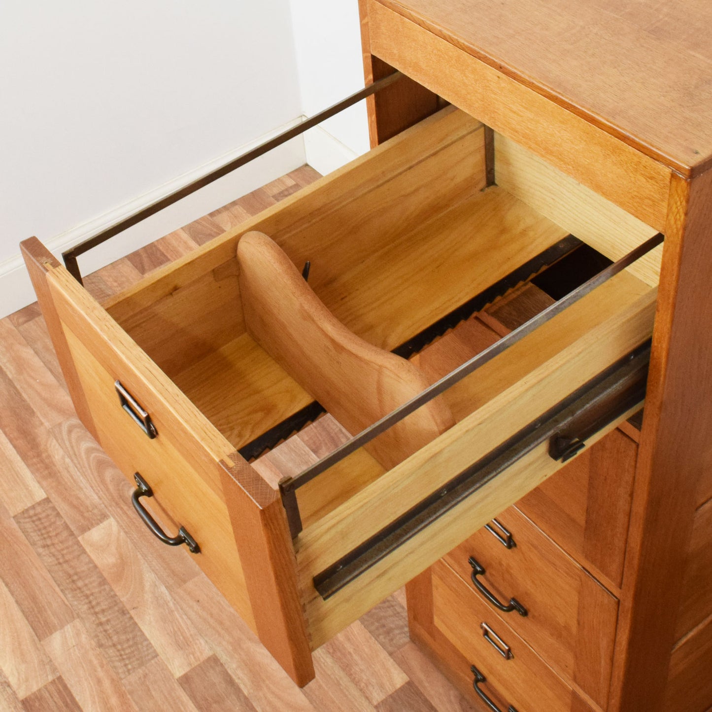 Restored Oak Filing Cabinet
