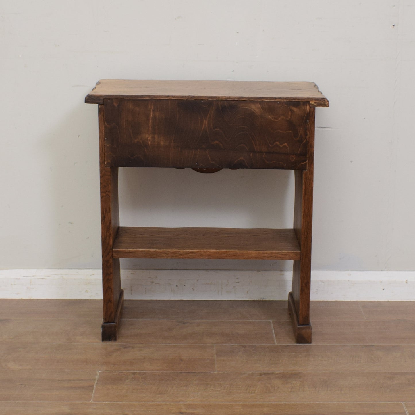 Restored Oak Console Table