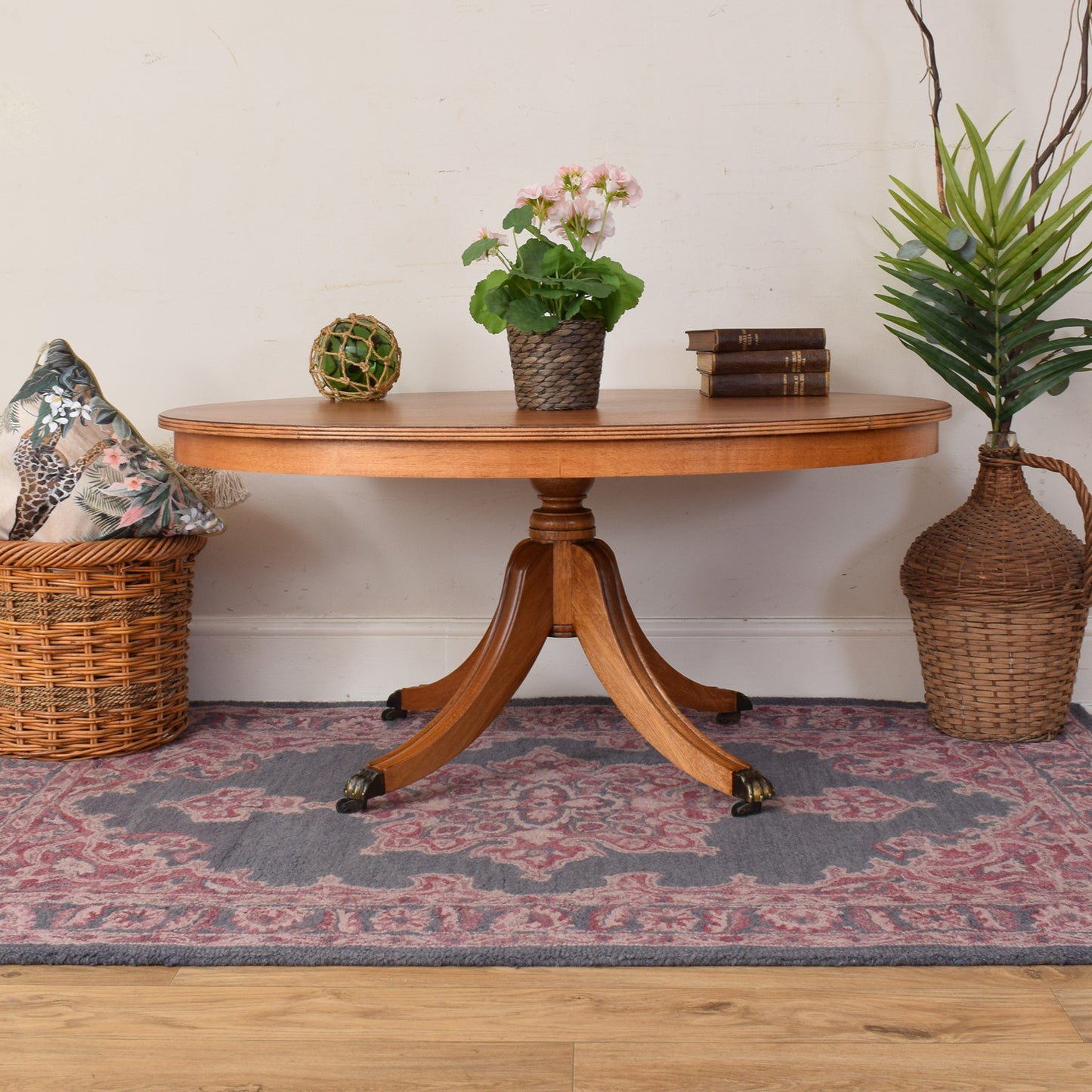 Mahogany Tilting Coffee Table