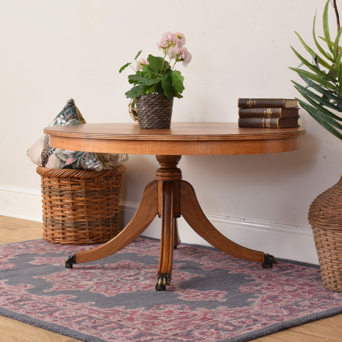 Mahogany Tilting Coffee Table