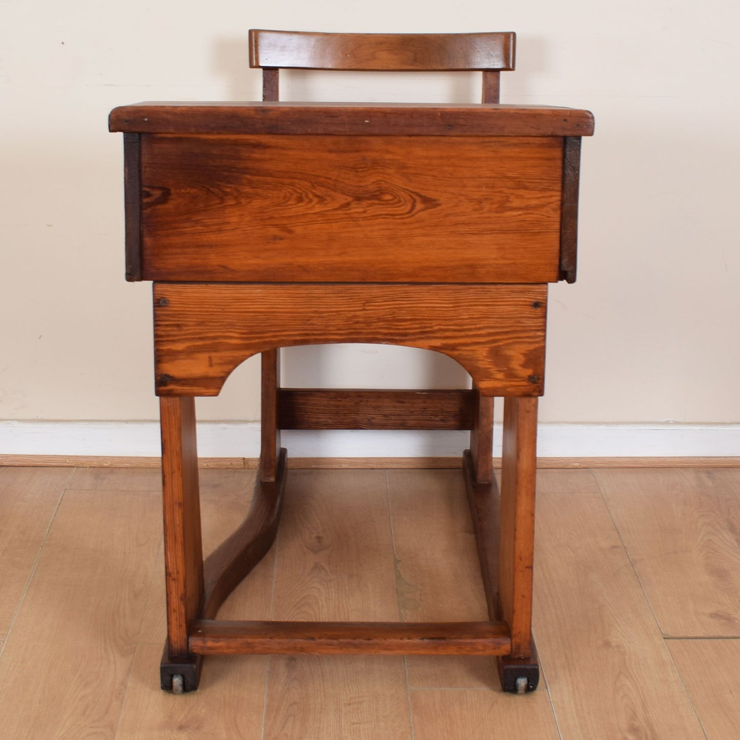 Pitch Pine School Desk
