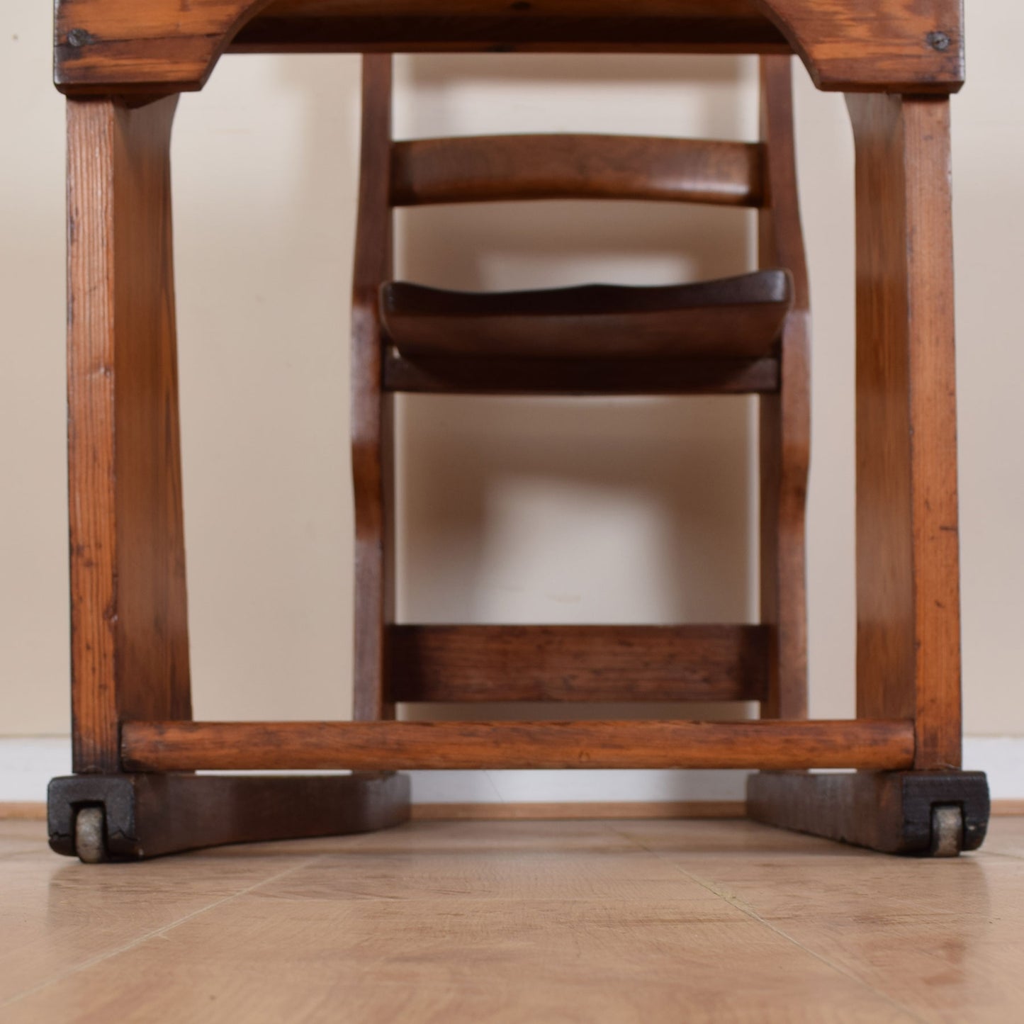Pitch Pine School Desk