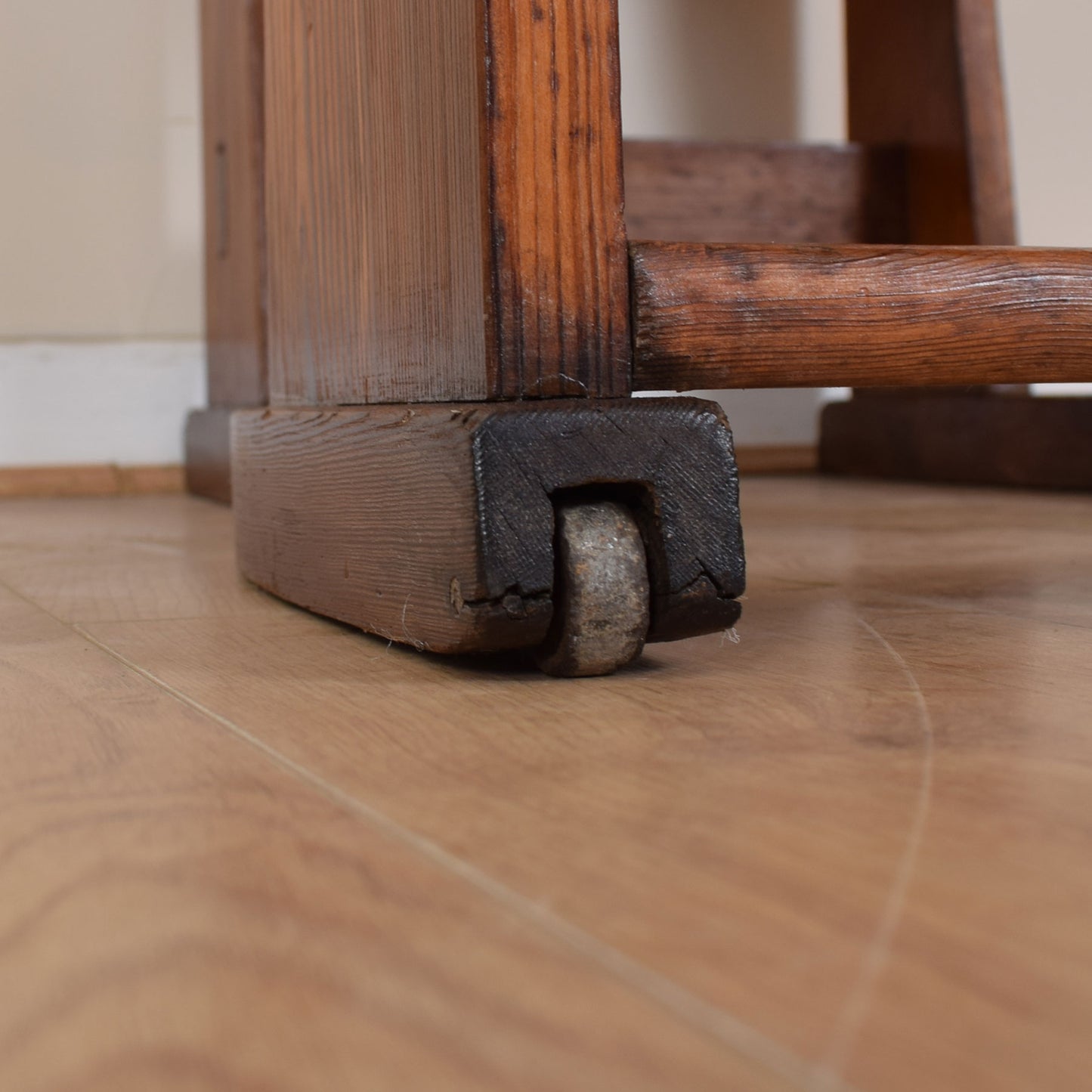 Pitch Pine School Desk