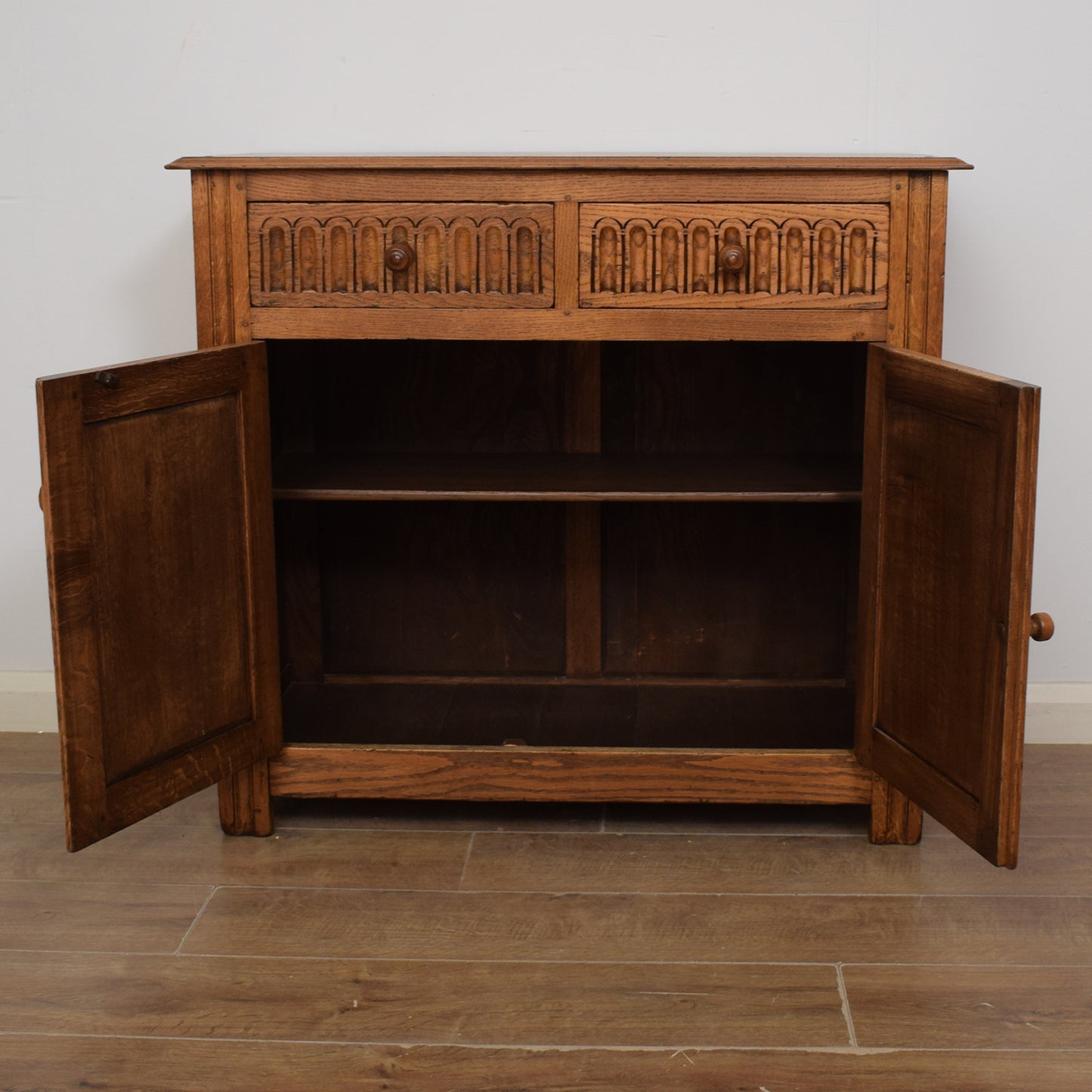 Restored Oak Sideboard
