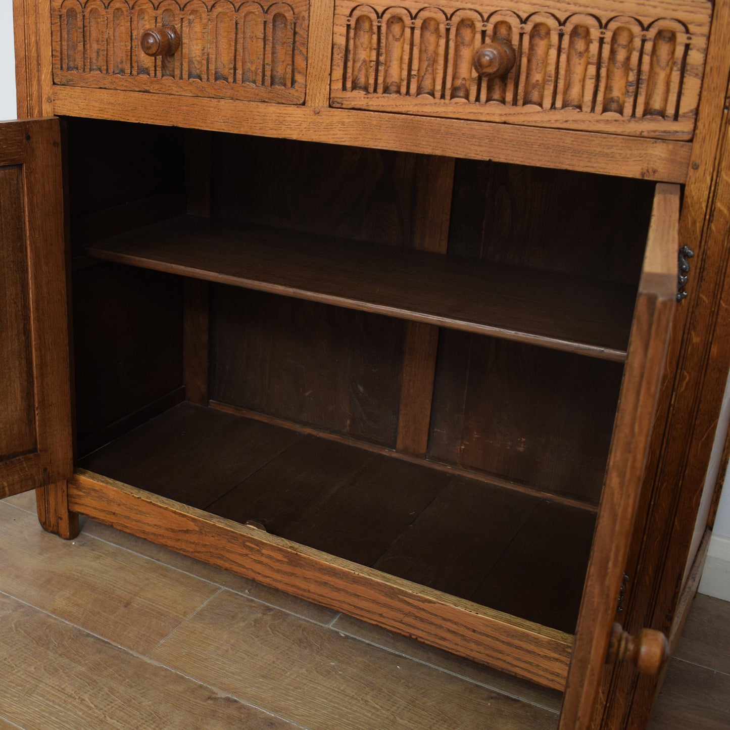Restored Oak Sideboard