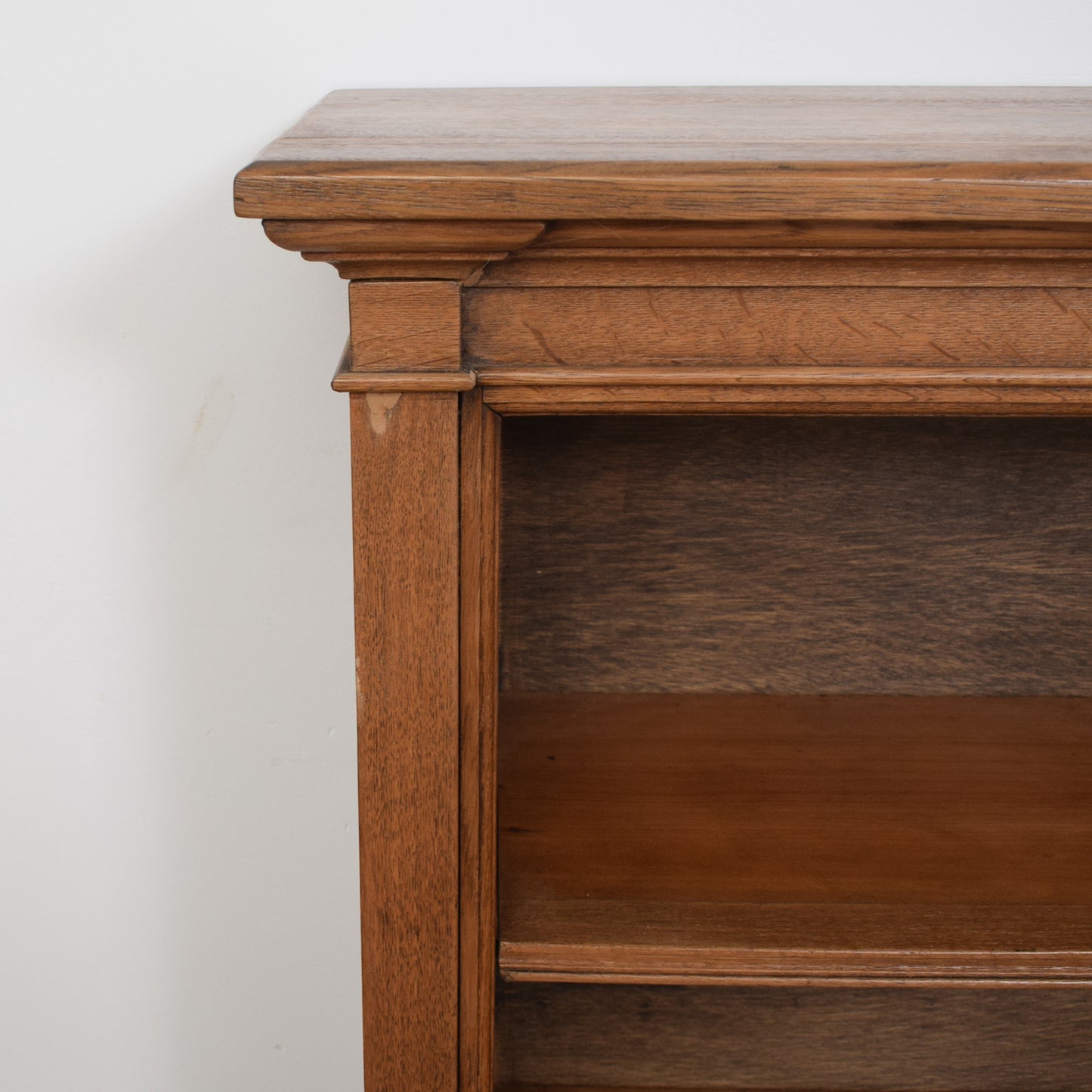 Restored Vintage Oak Bookcase