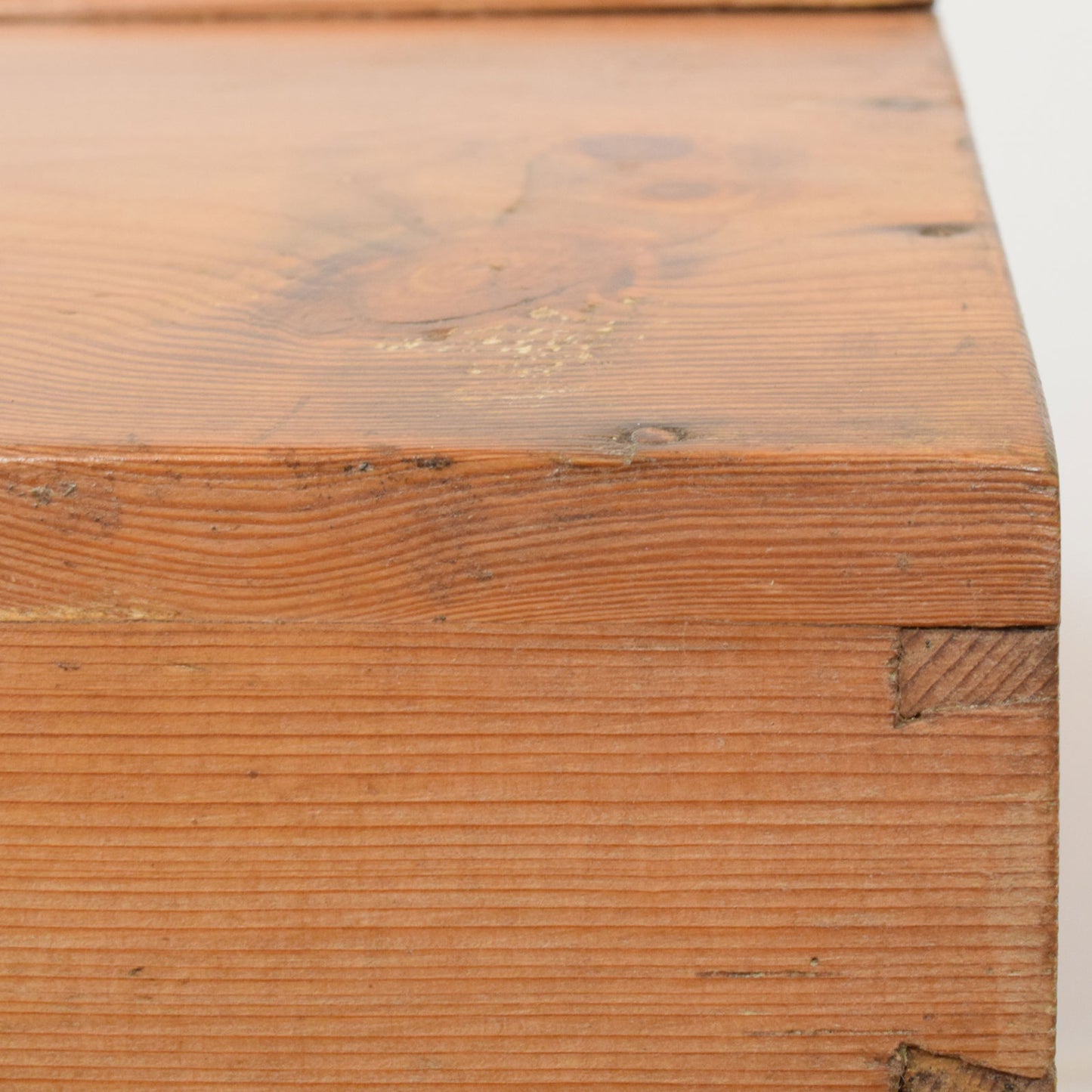 Antique Pine Blanket Box