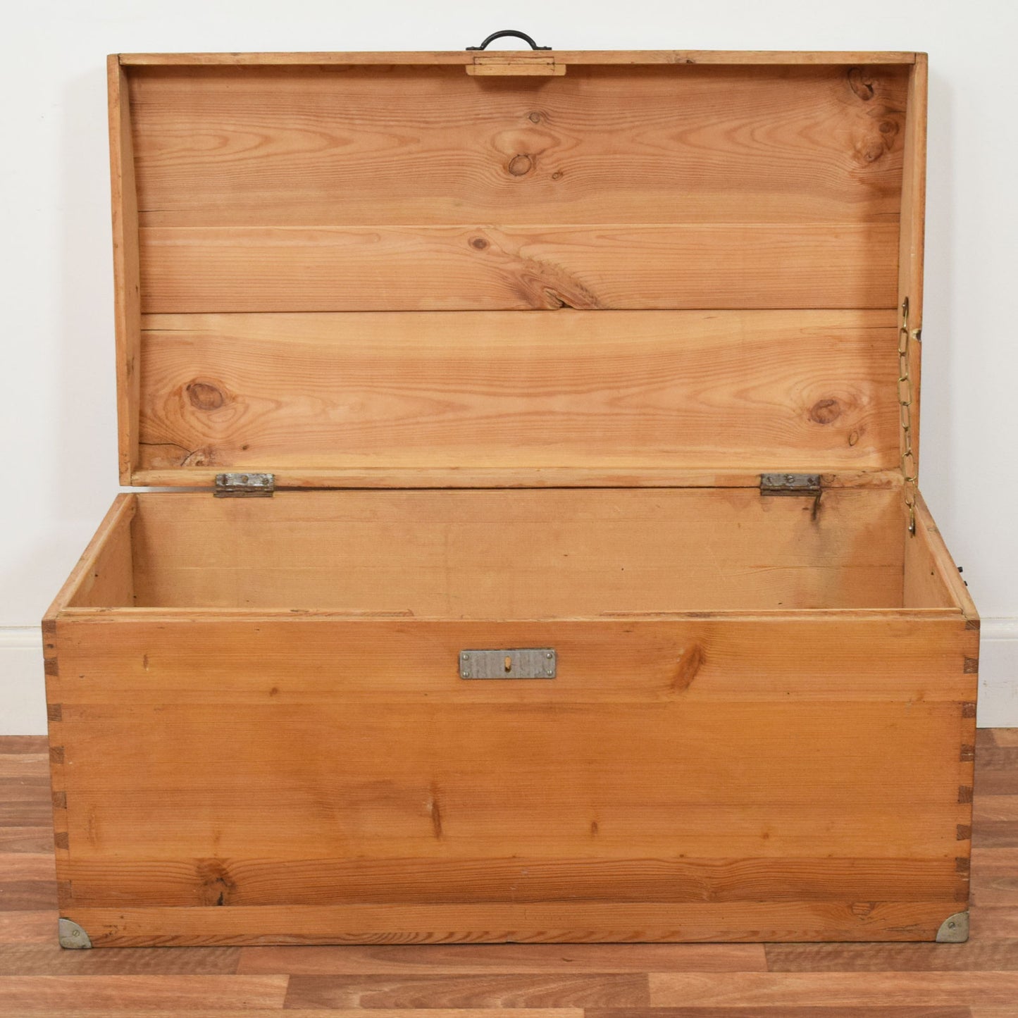 Antique Pine Blanket Box