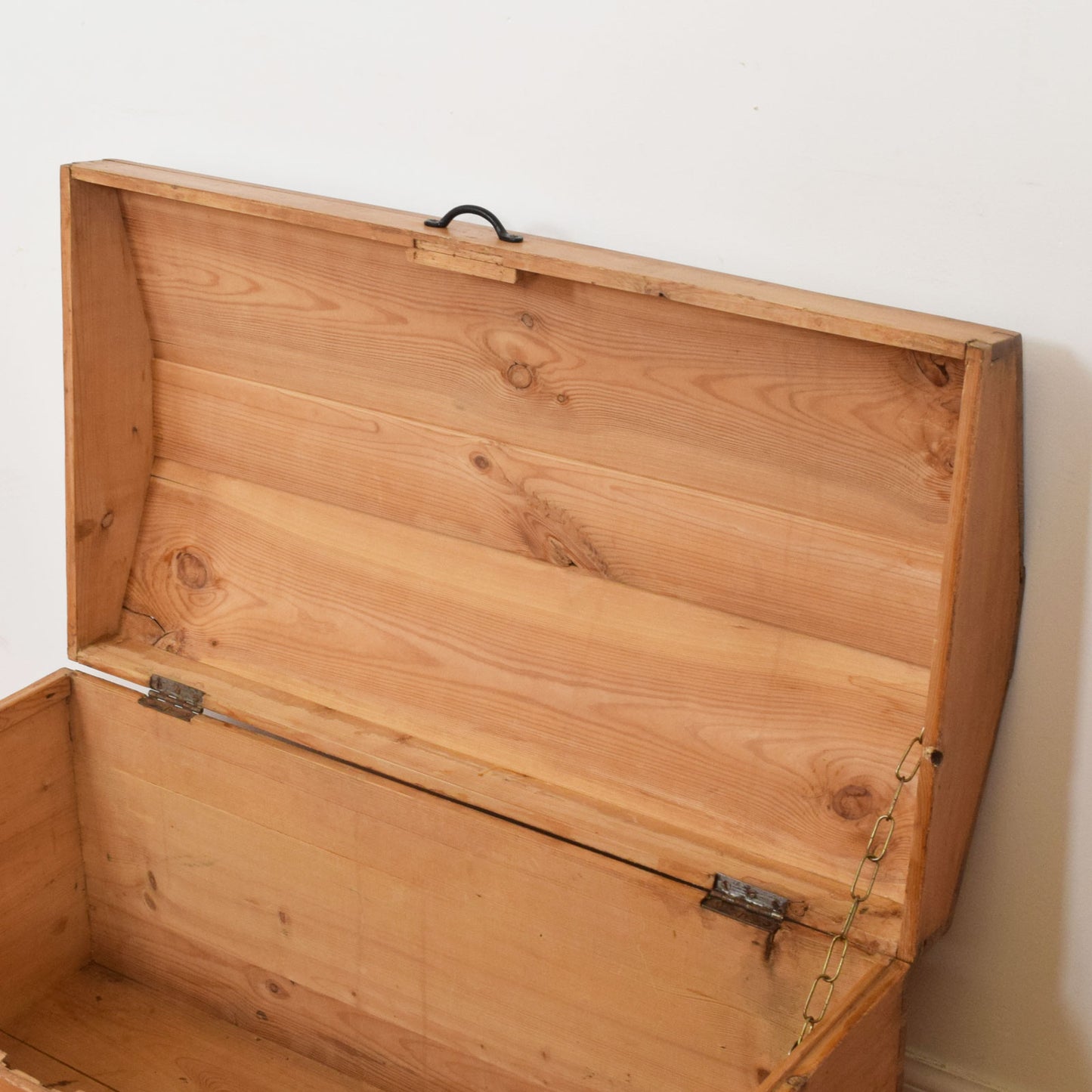 Antique Pine Blanket Box