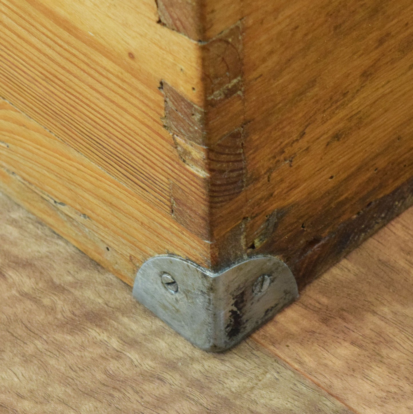 Antique Pine Blanket Box