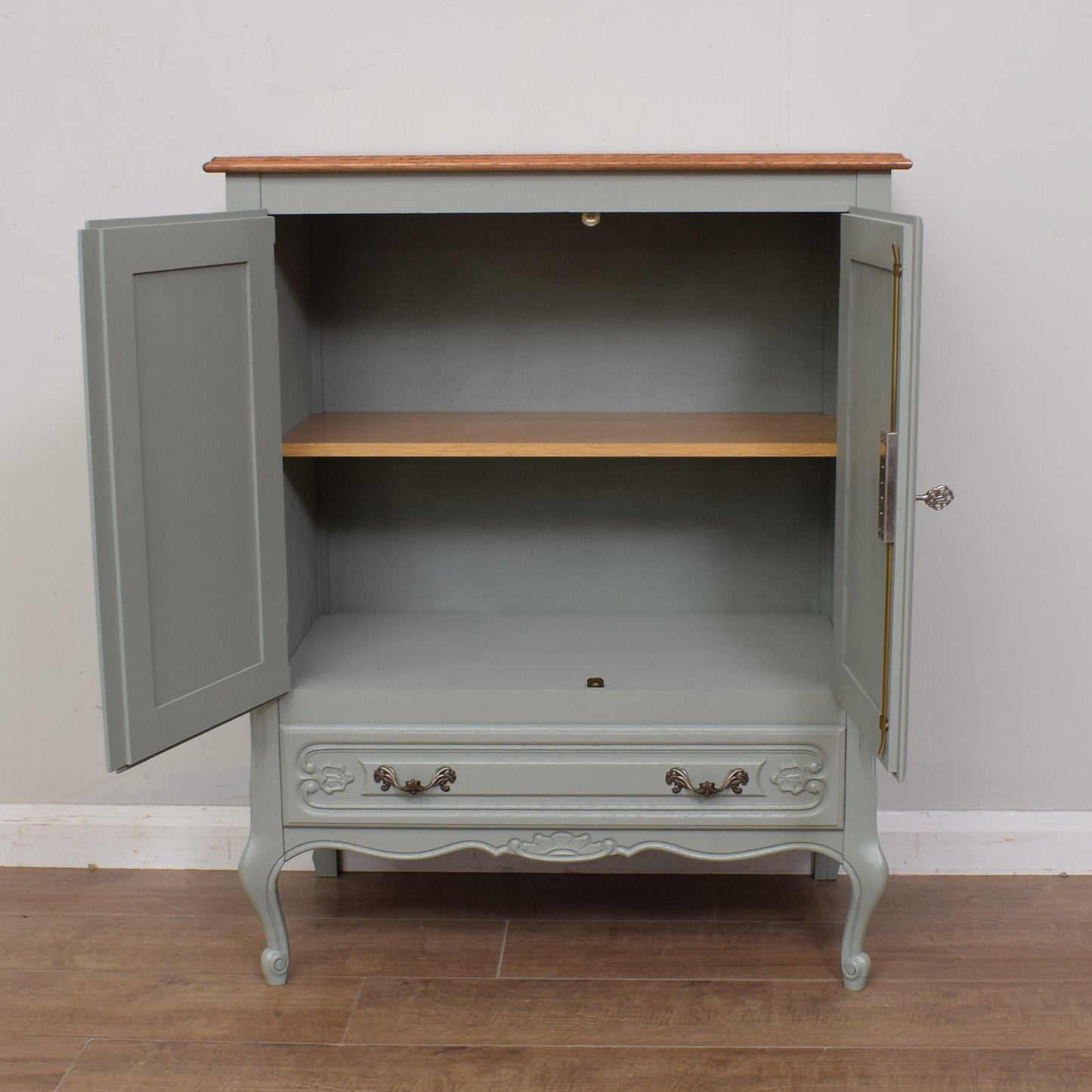 Painted French Cabinet