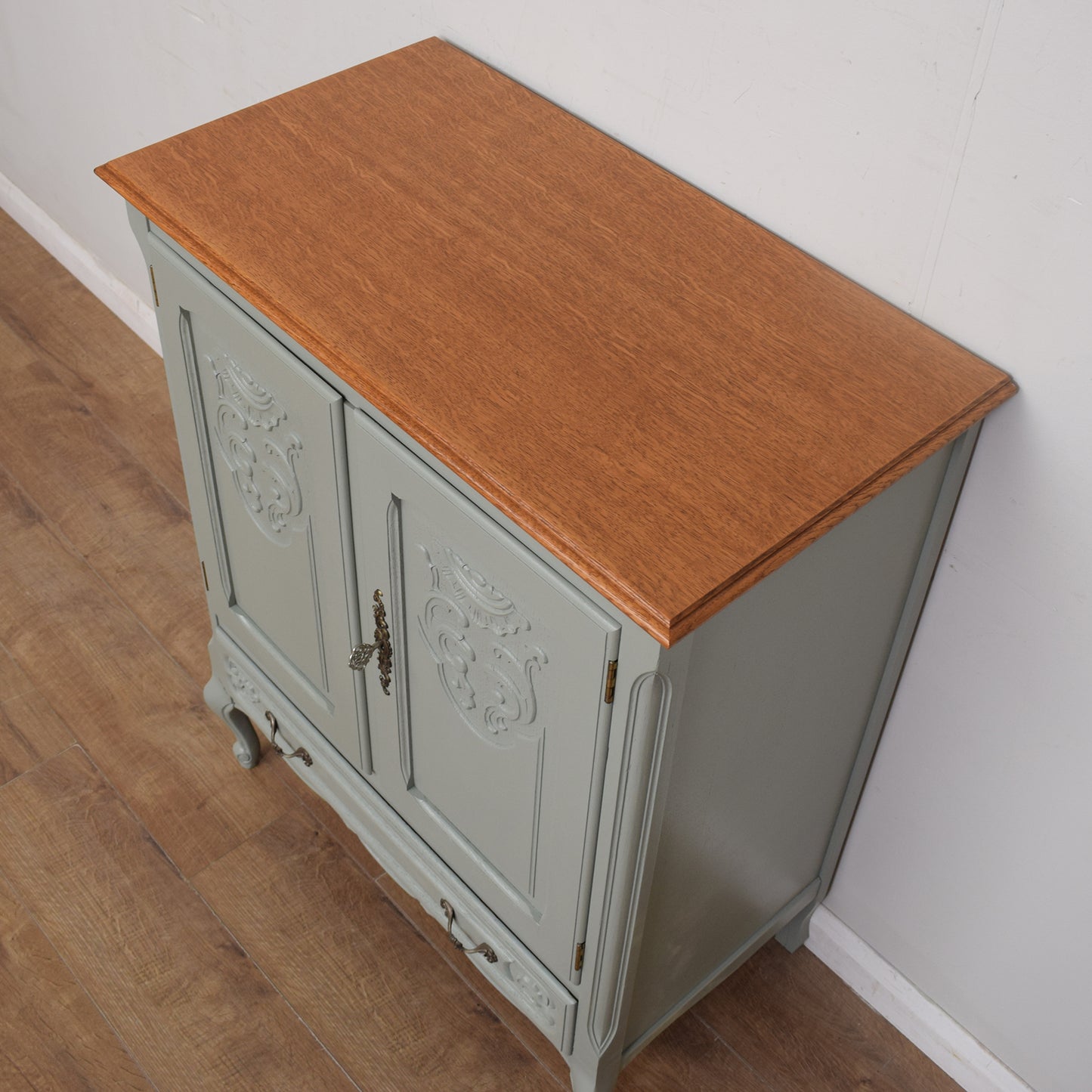 Painted French Cabinet