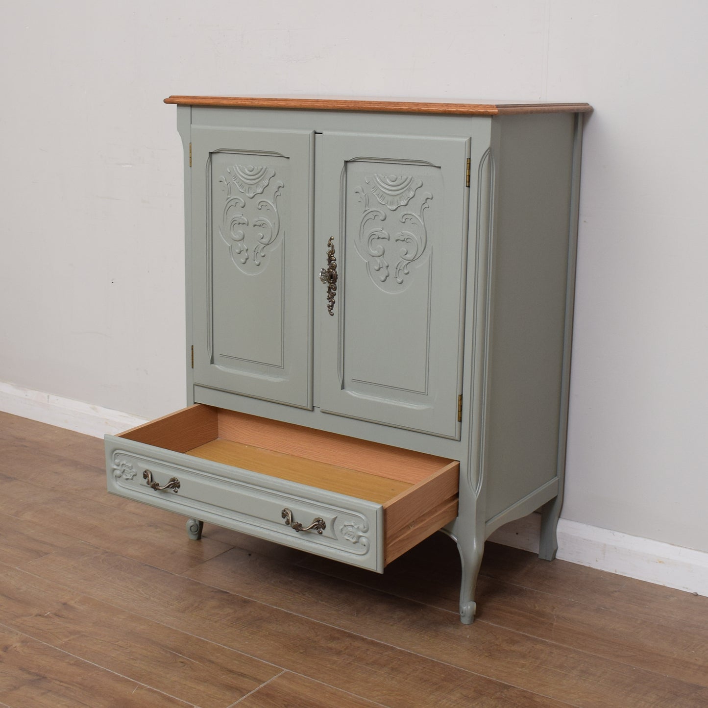 Painted French Cabinet