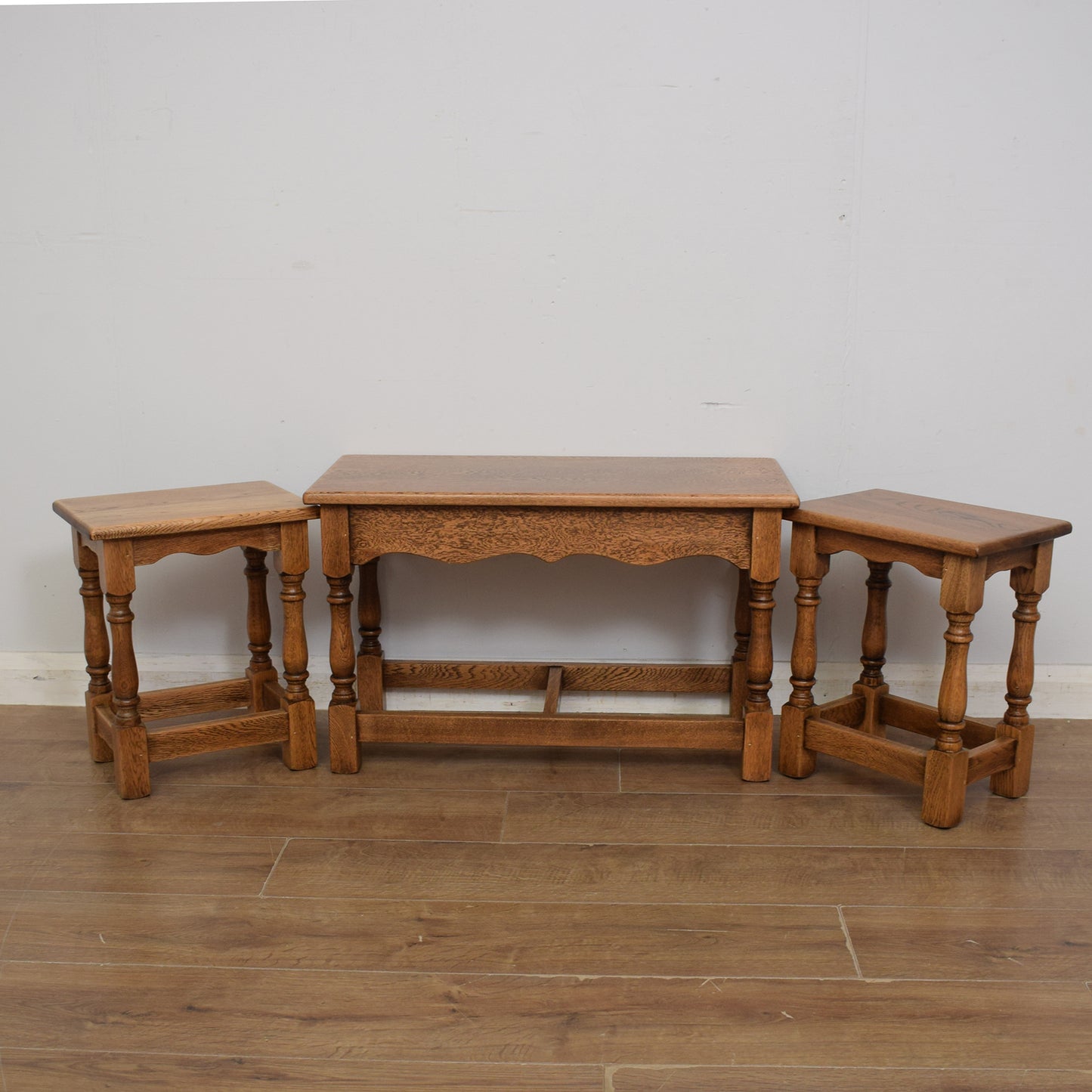 Long Oak Nest of Tables