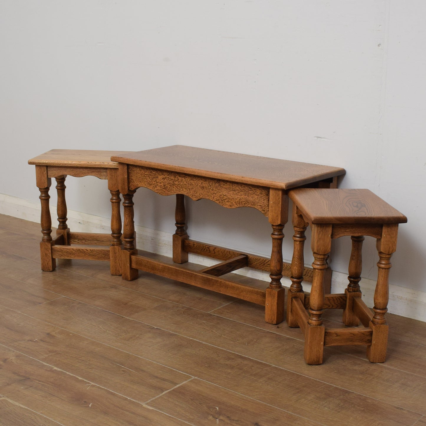 Long Oak Nest of Tables