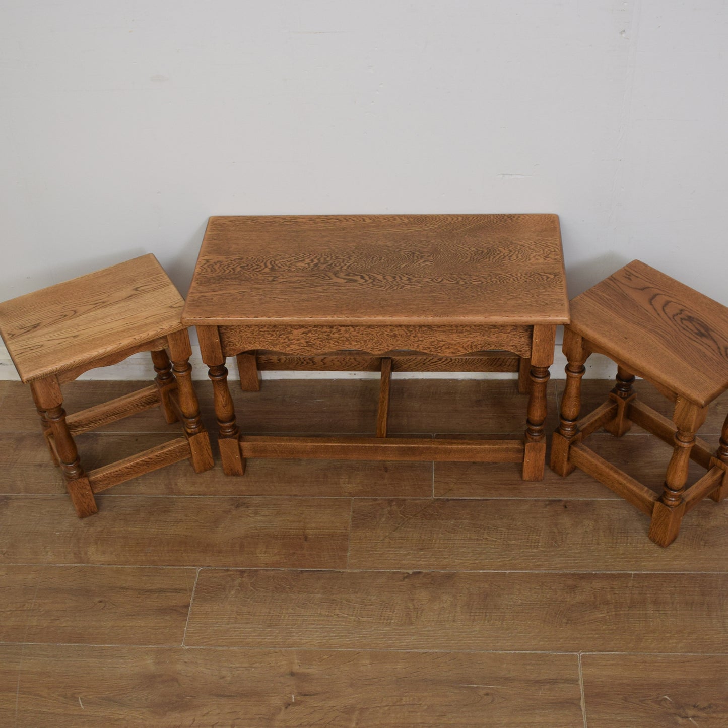 Long Oak Nest of Tables