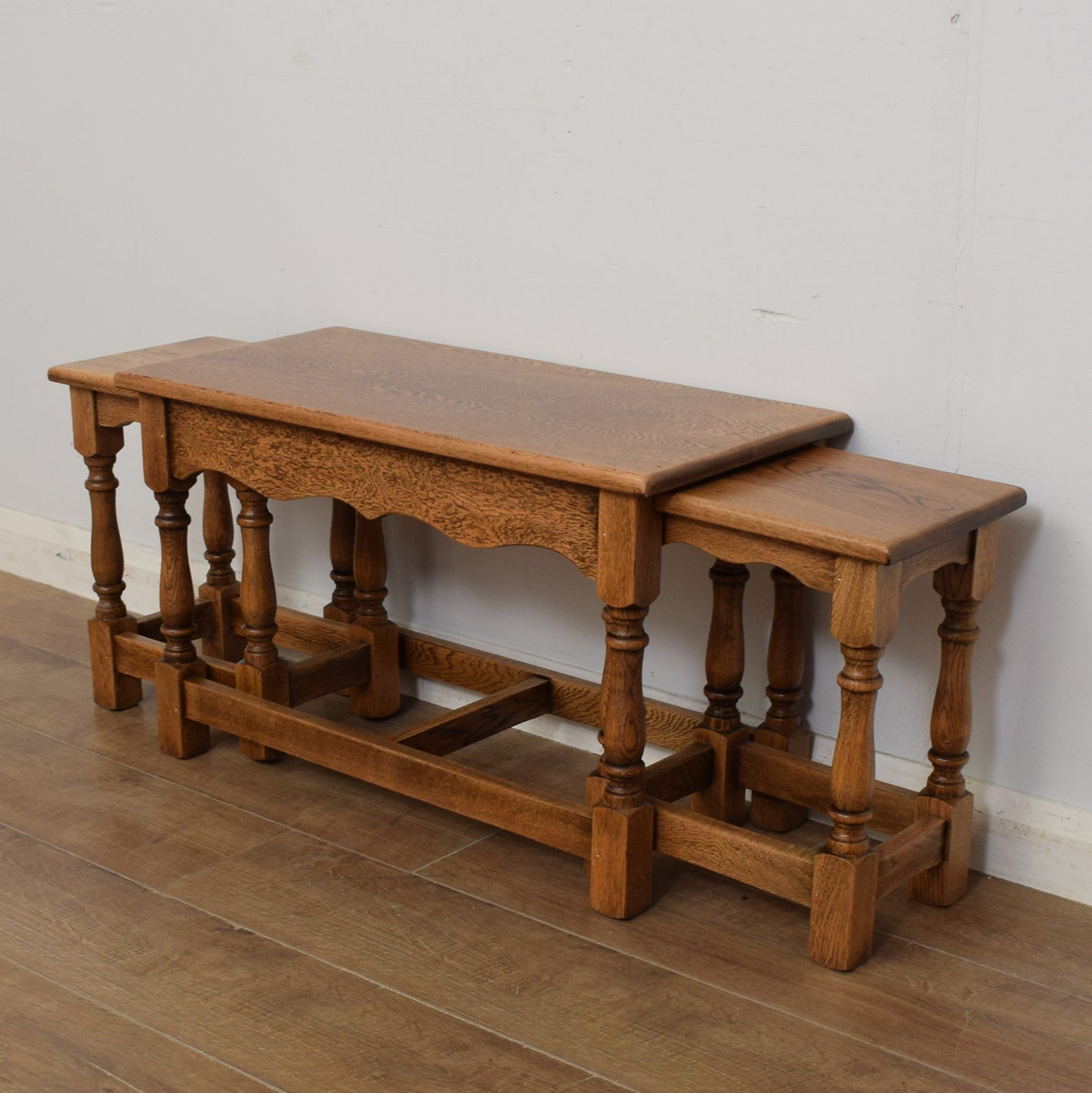 Long Oak Nest of Tables