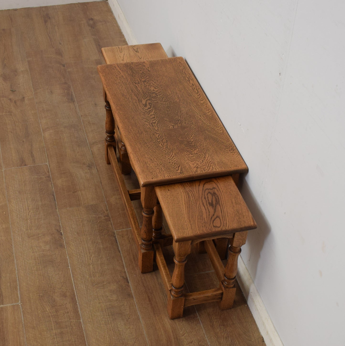 Long Oak Nest of Tables