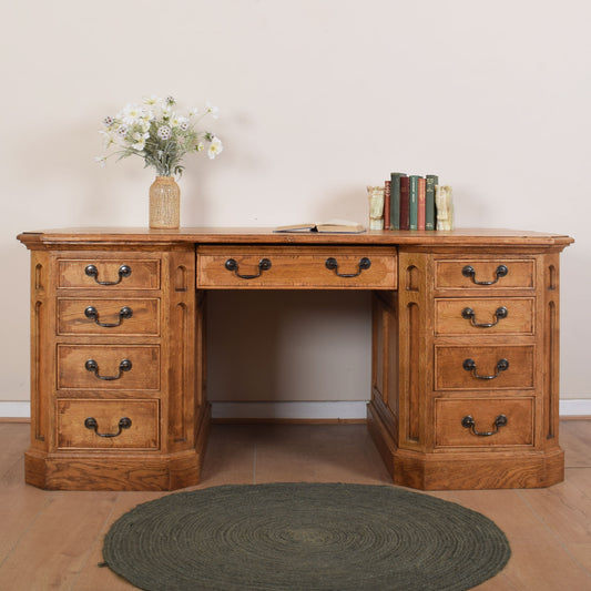 Large Pedestal Desk