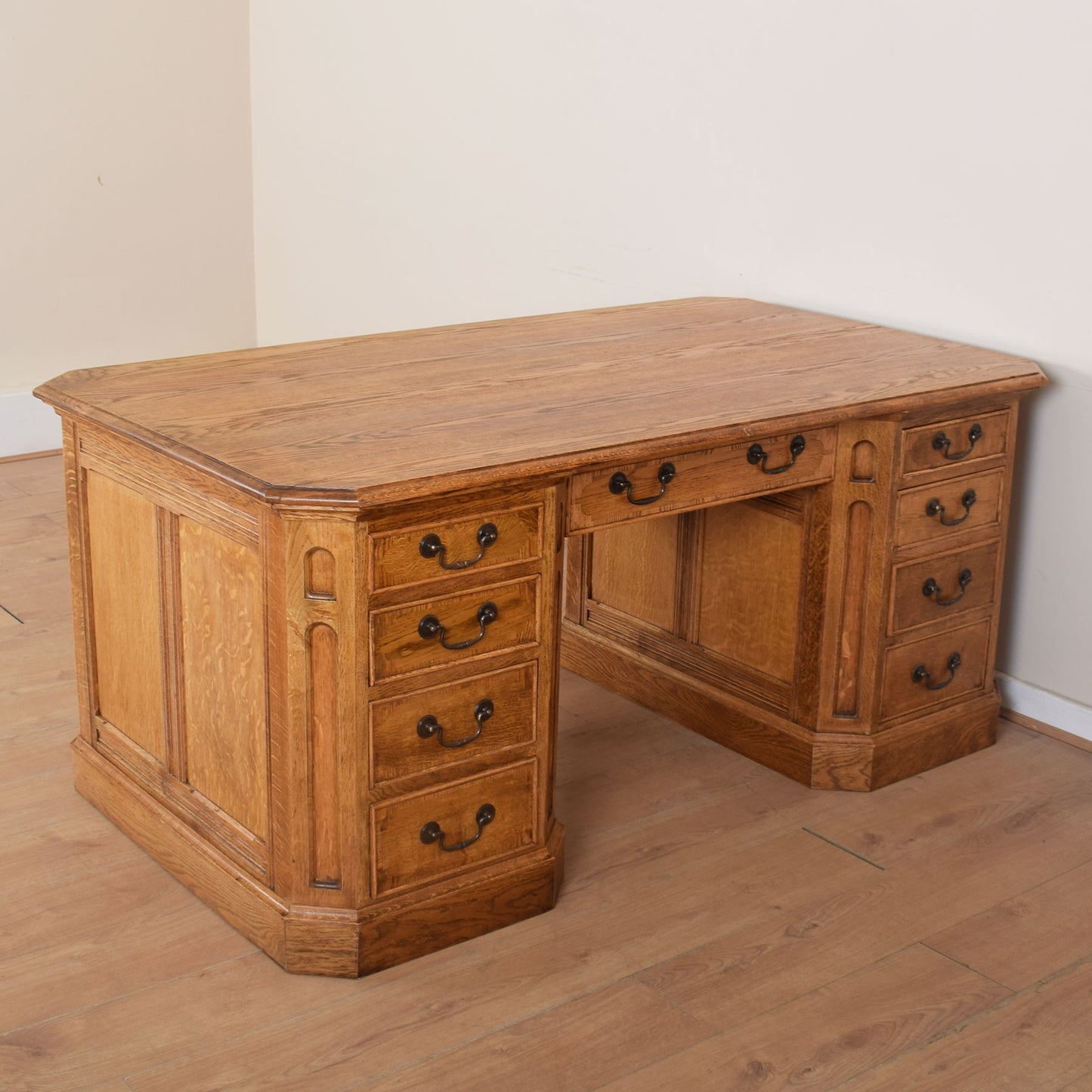 Large Pedestal Desk