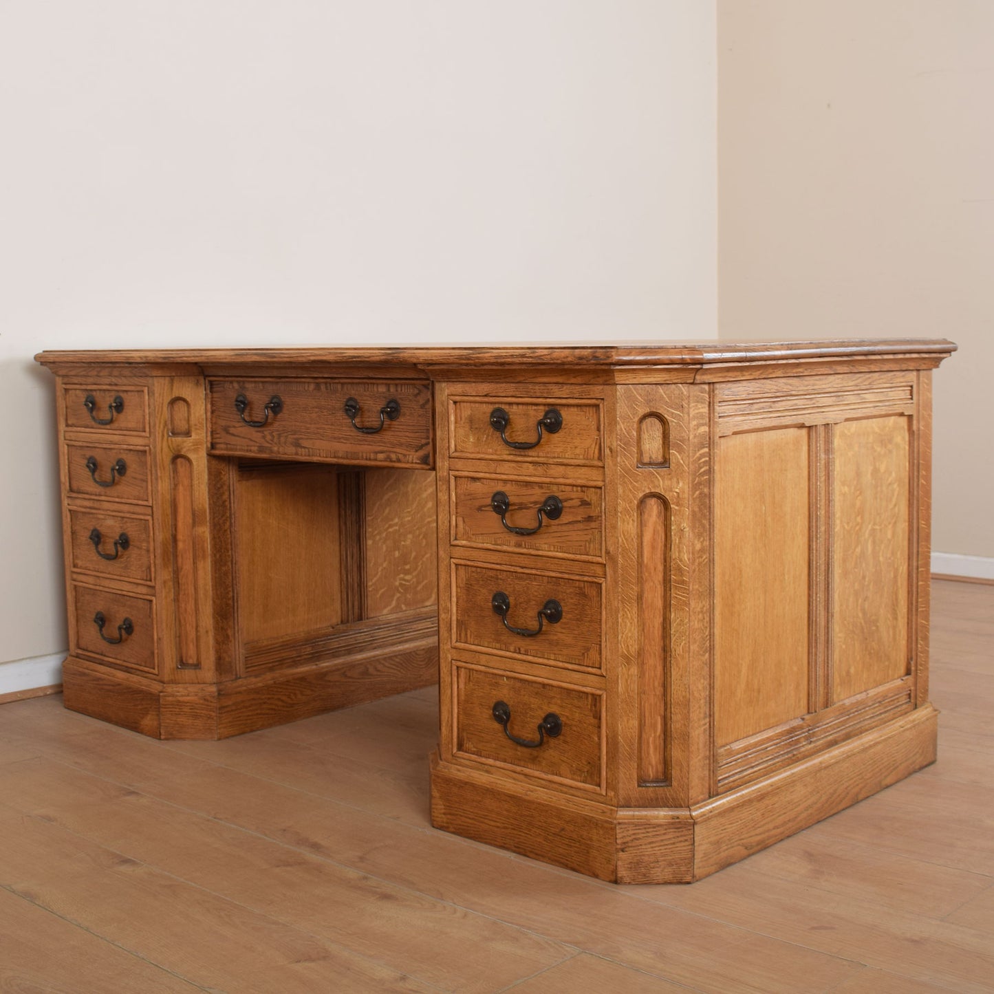 Large Pedestal Desk