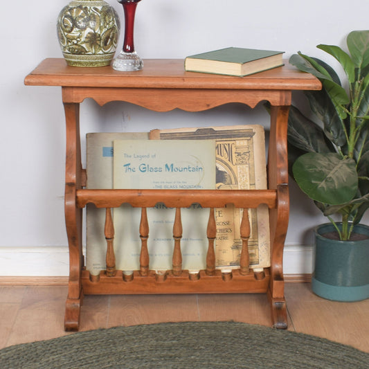 Mahogany Magazine Rack