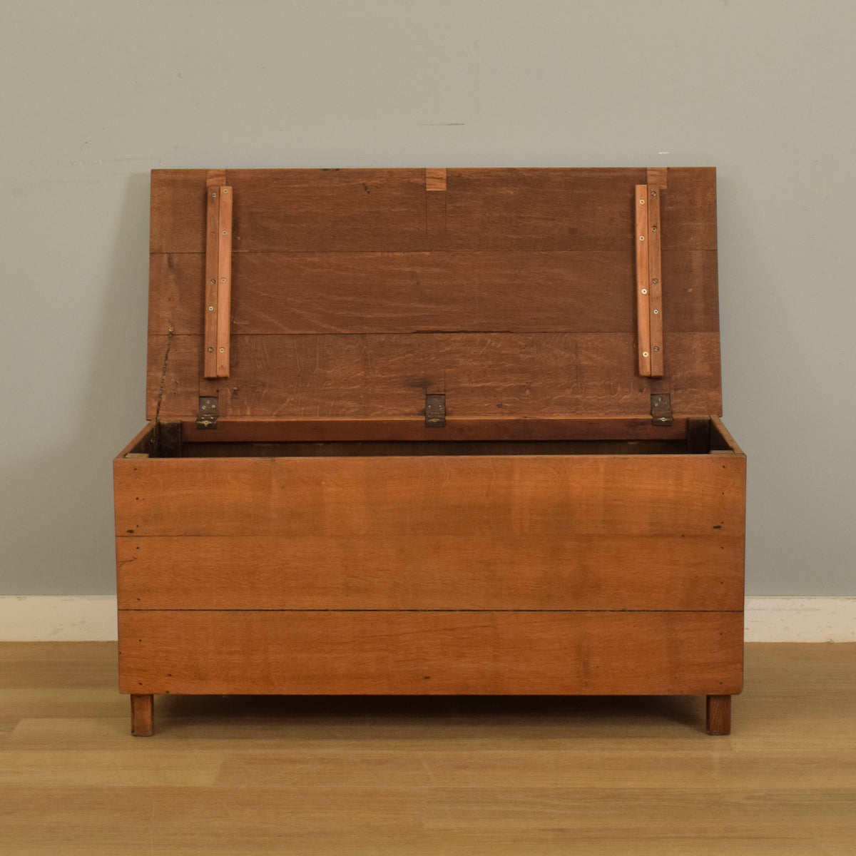 Restored Oak Blanket Box