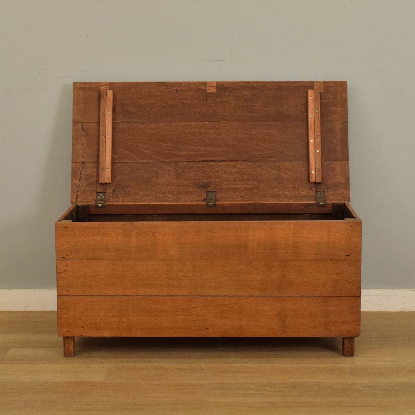 Restored Oak Blanket Box