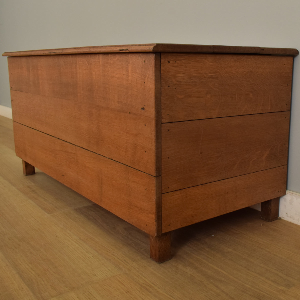 Restored Oak Blanket Box