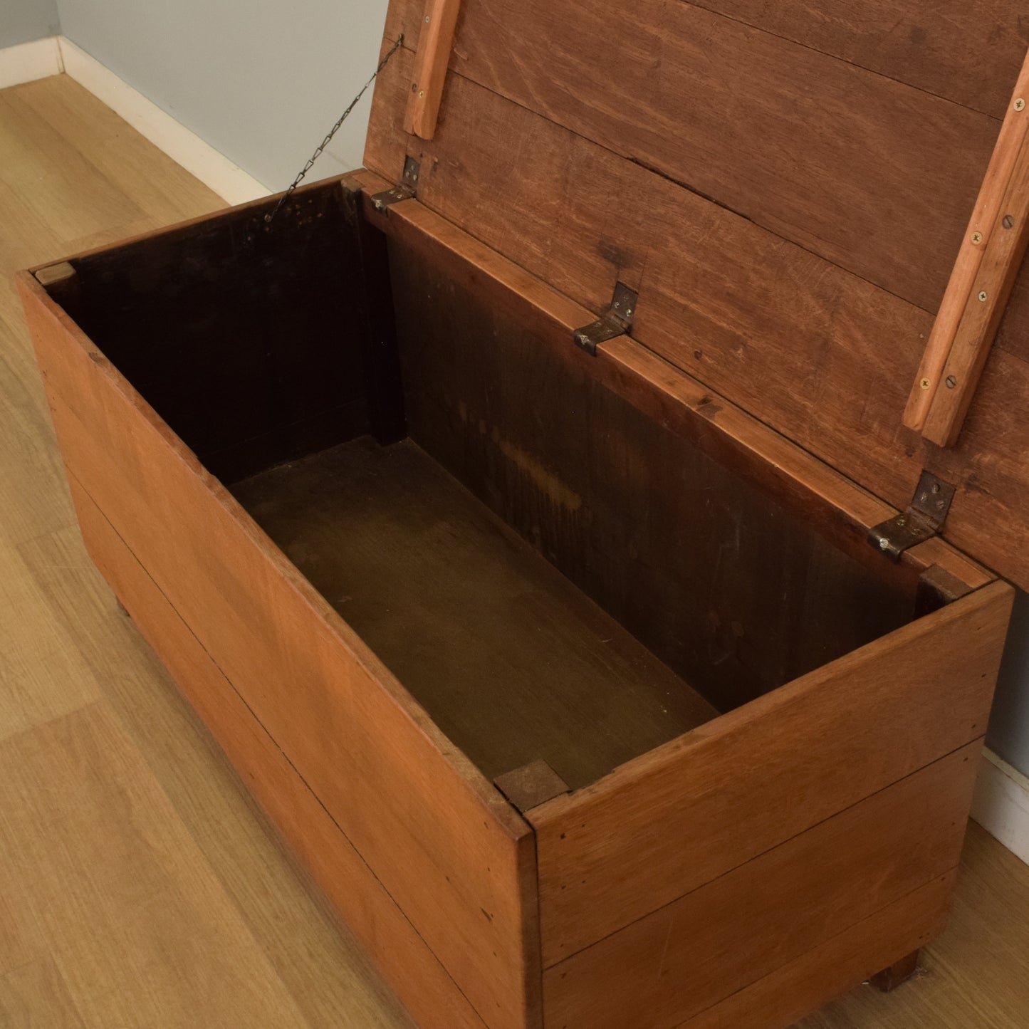 Restored Oak Blanket Box
