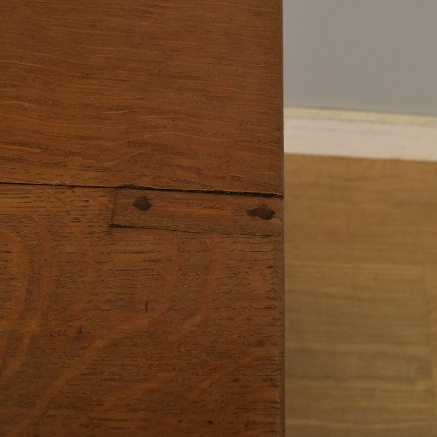 Restored Oak Blanket Box
