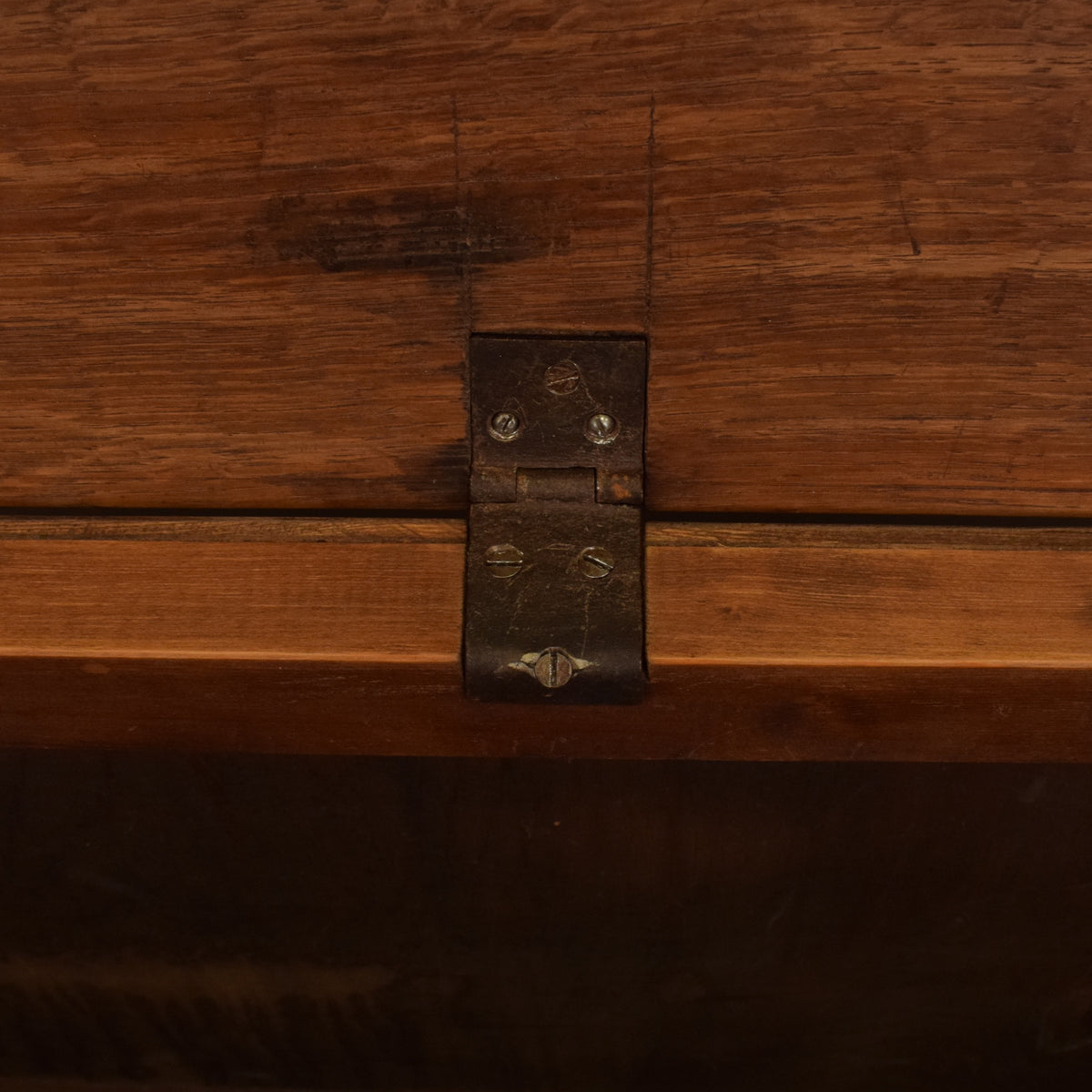 Restored Oak Blanket Box