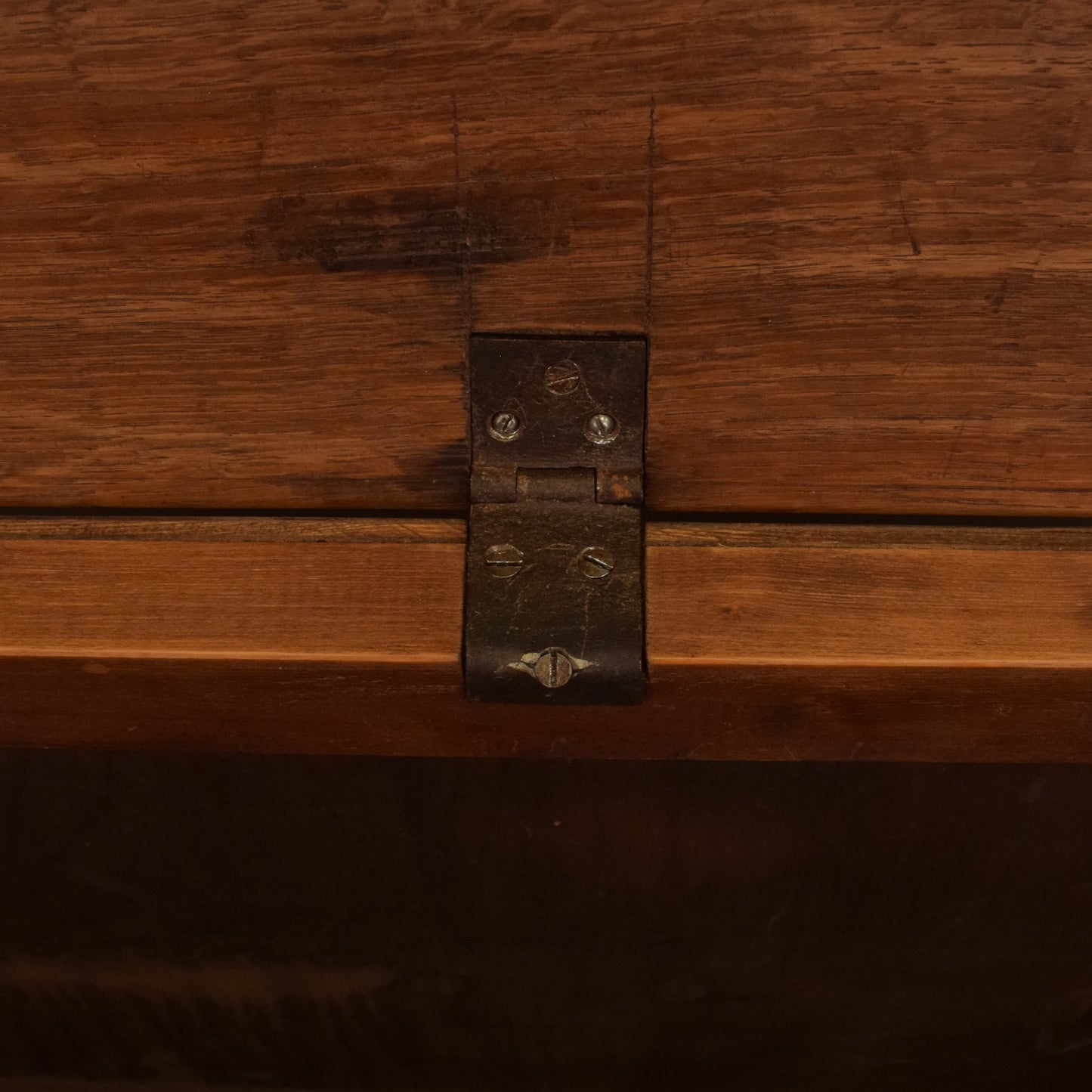 Restored Oak Blanket Box