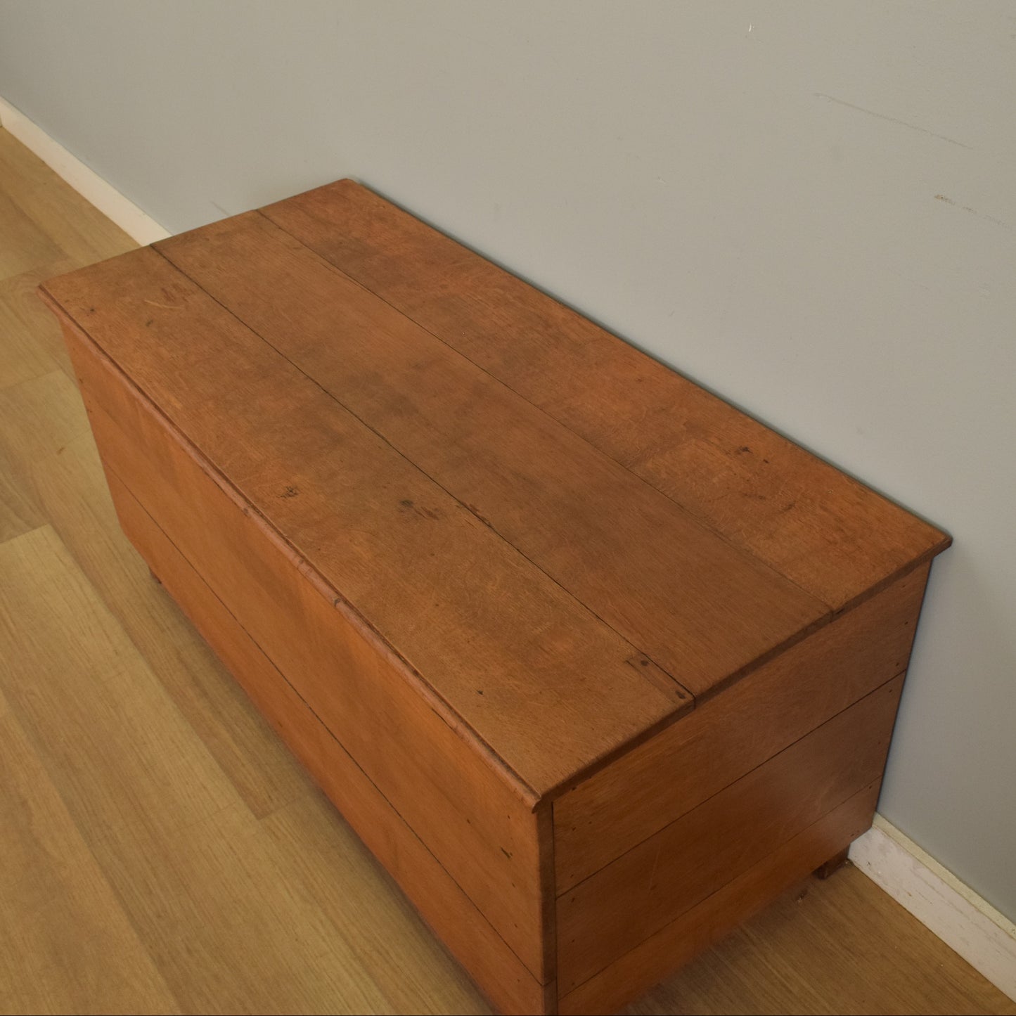 Restored Oak Blanket Box