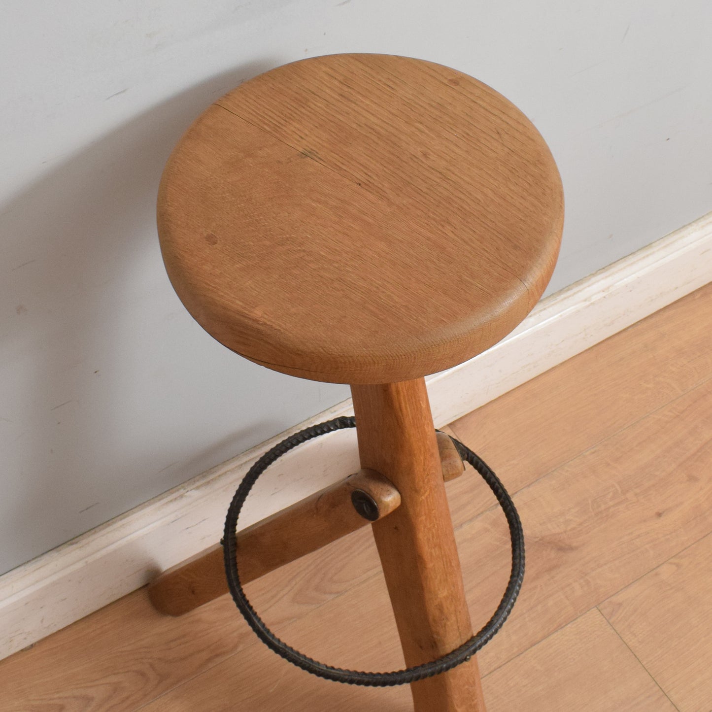 Oak Bar Stool