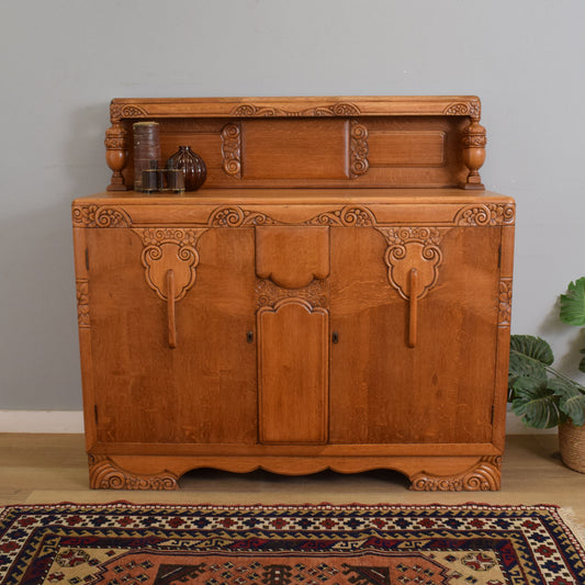 Restored Oak Sideboard
