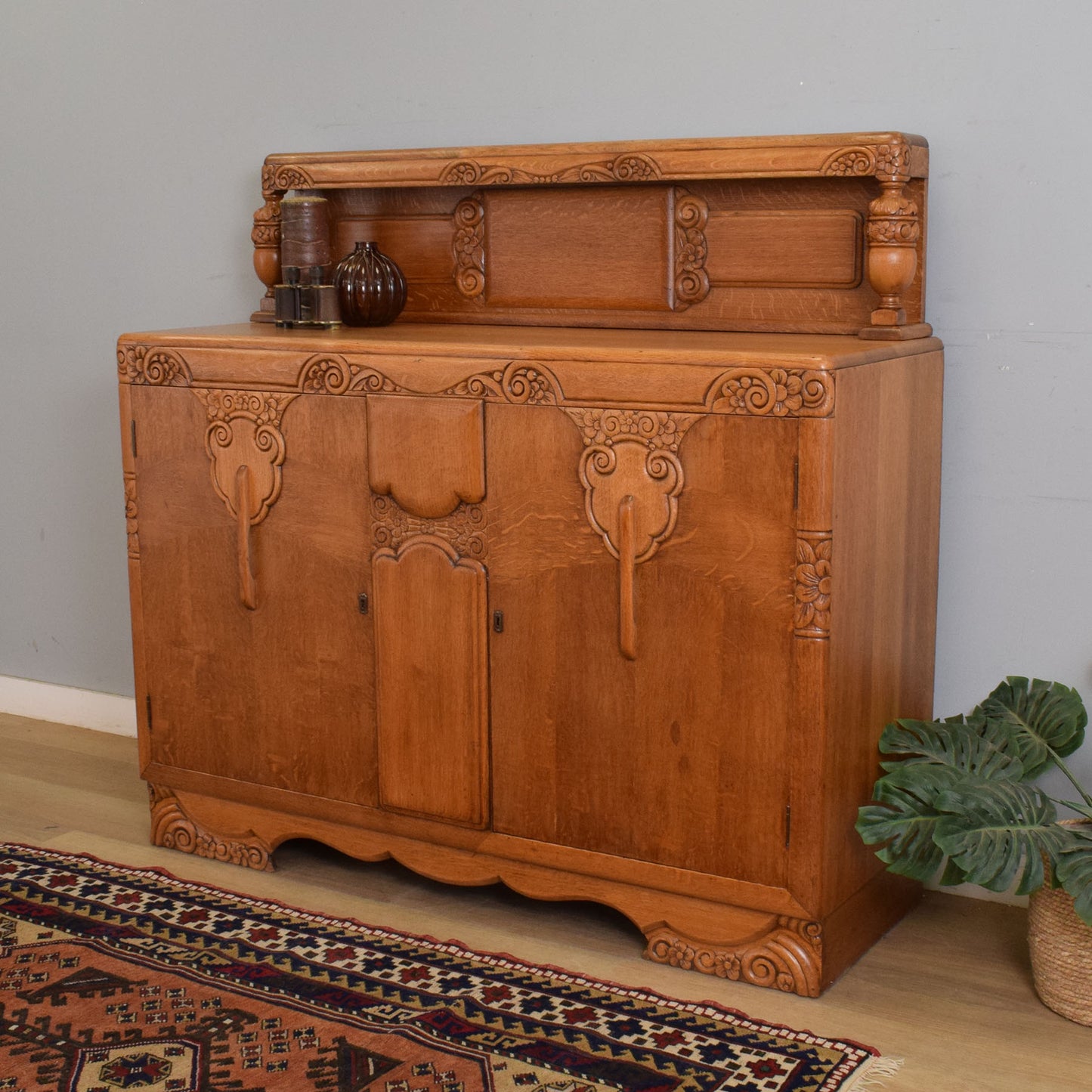 Restored Oak Sideboard