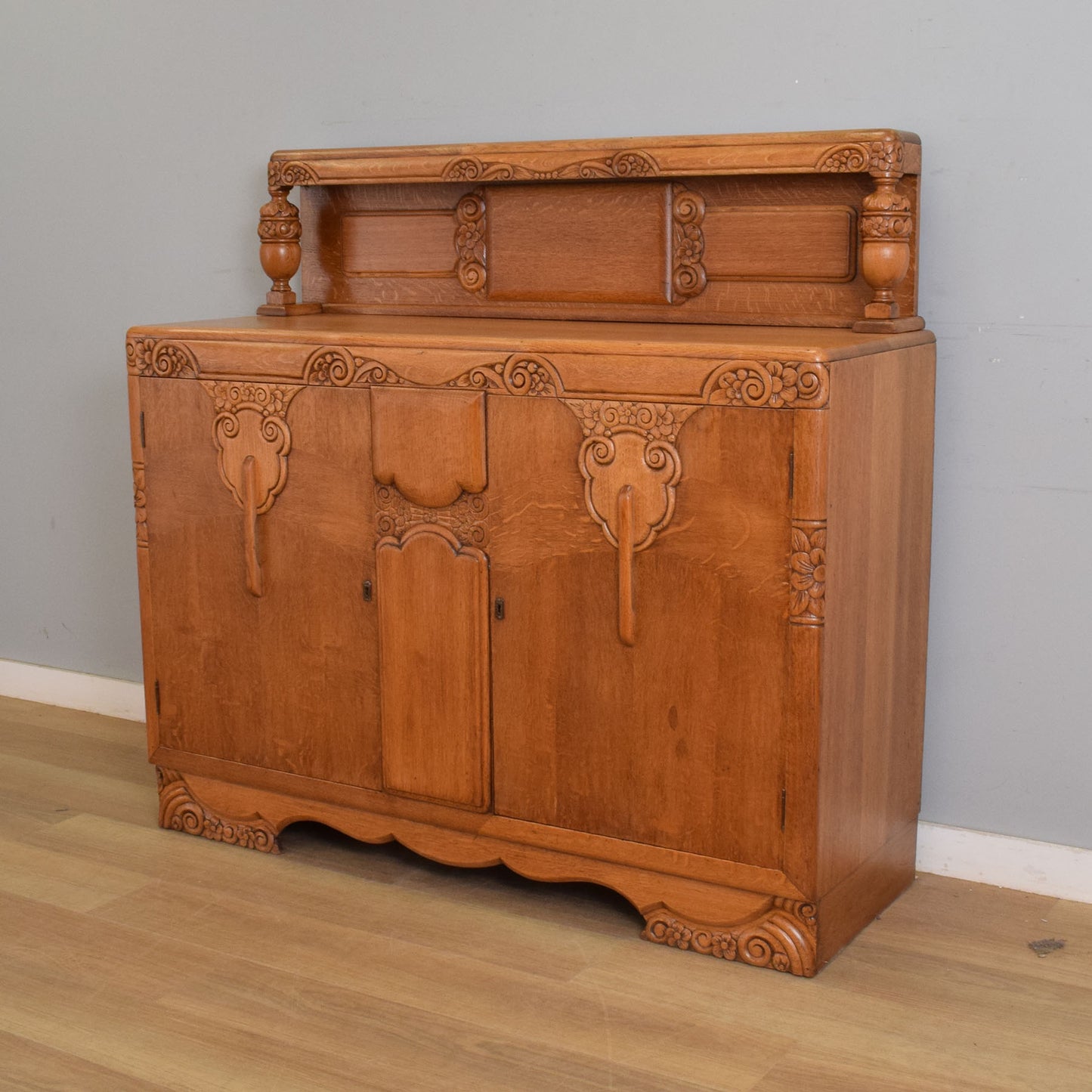 Restored Oak Sideboard