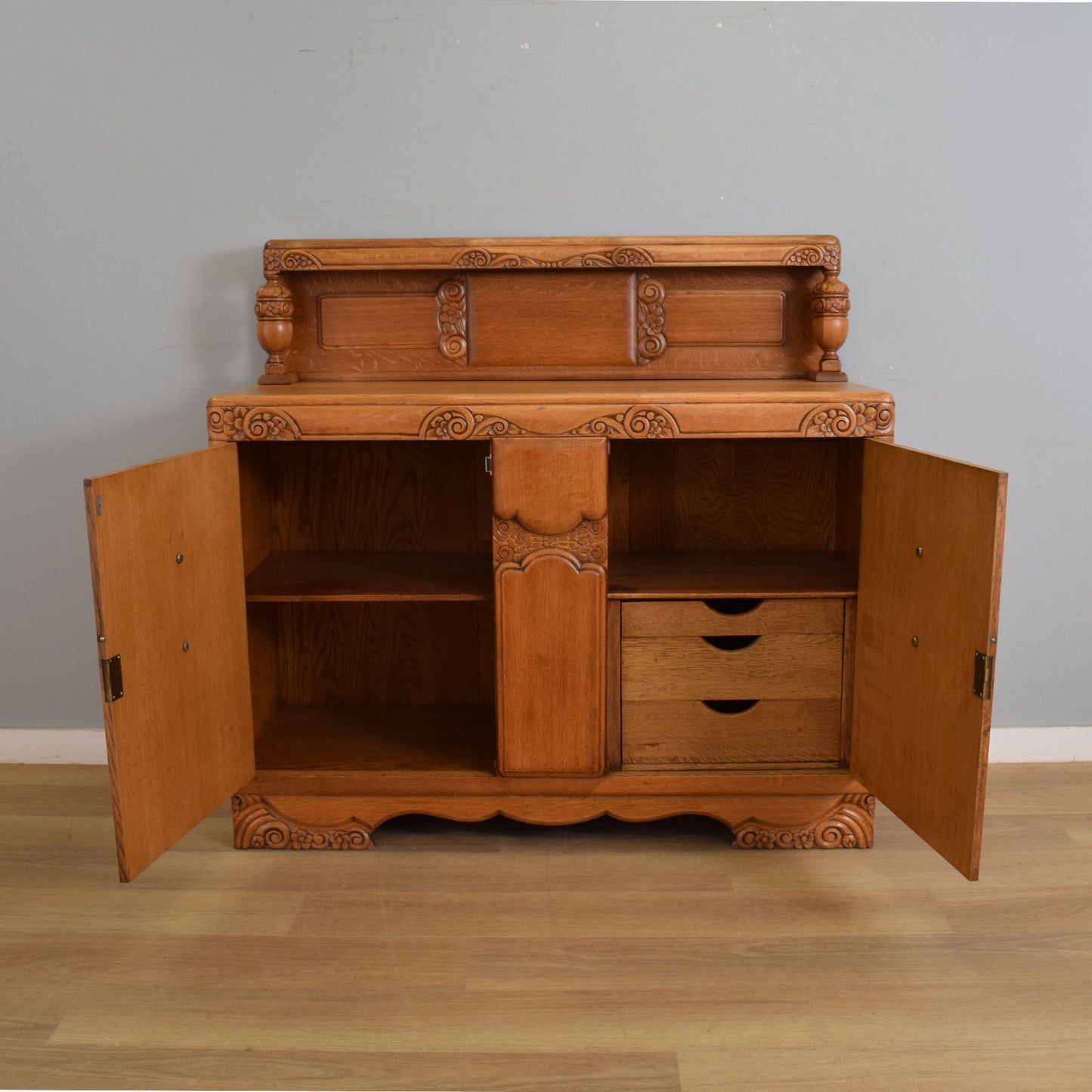 Restored Oak Sideboard