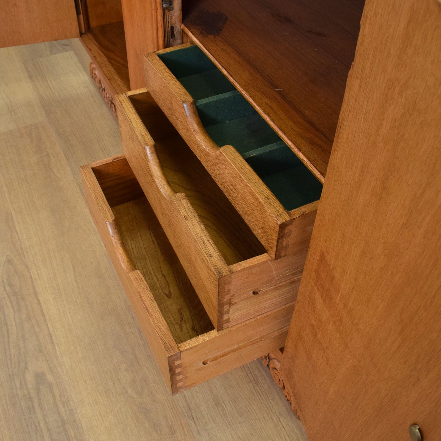 Restored Oak Sideboard