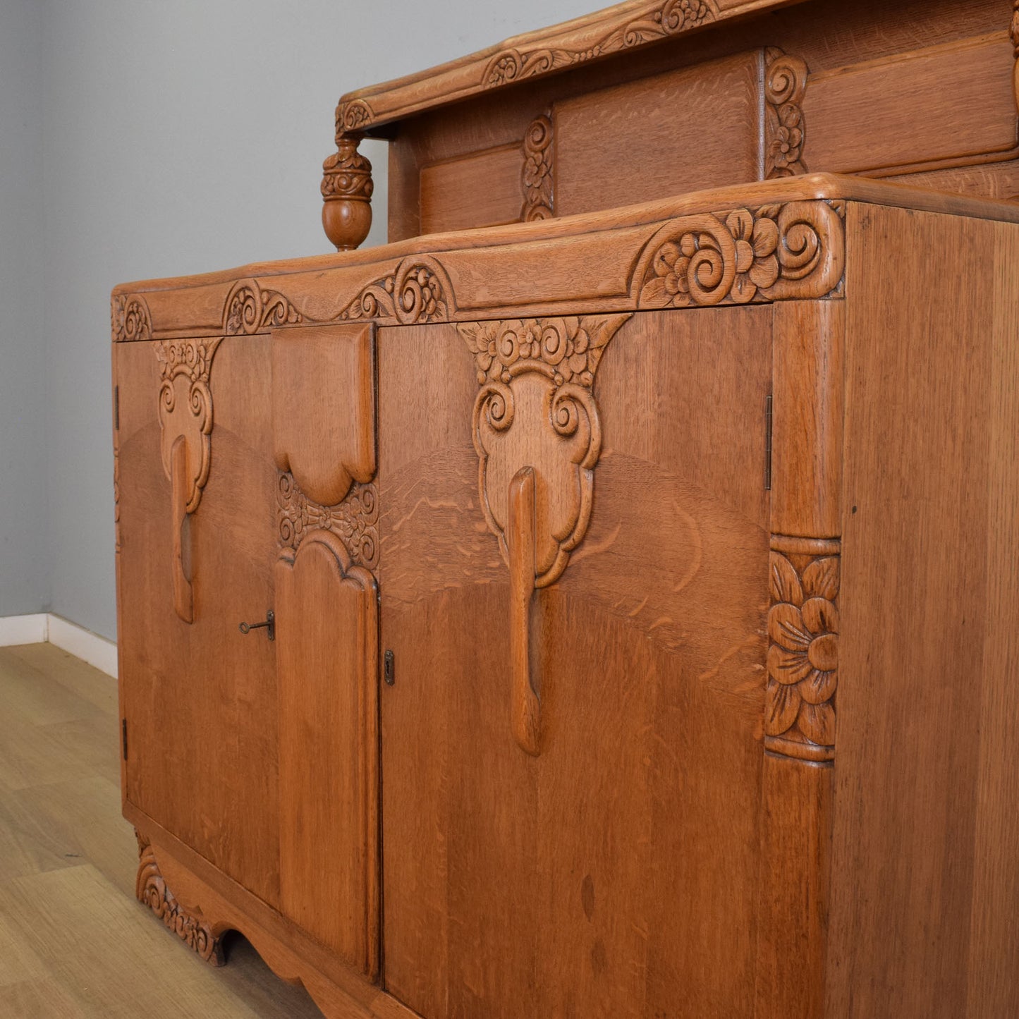 Restored Oak Sideboard