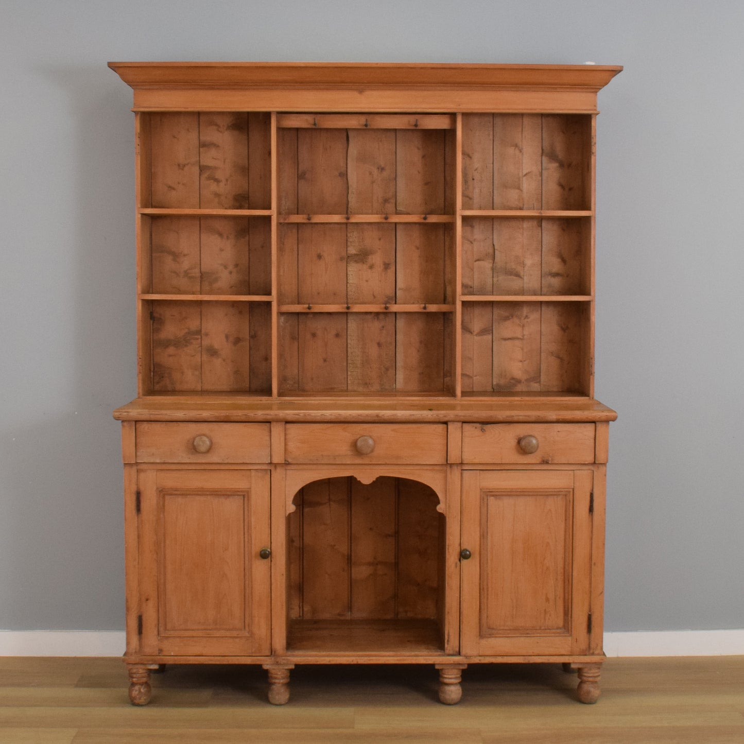 Large Rustic Pine Dresser