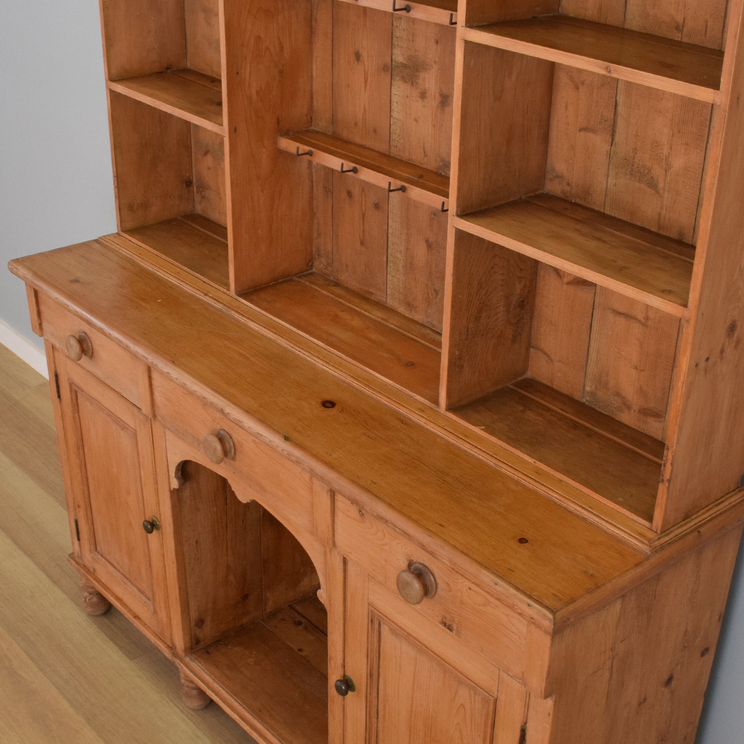 Large Rustic Pine Dresser