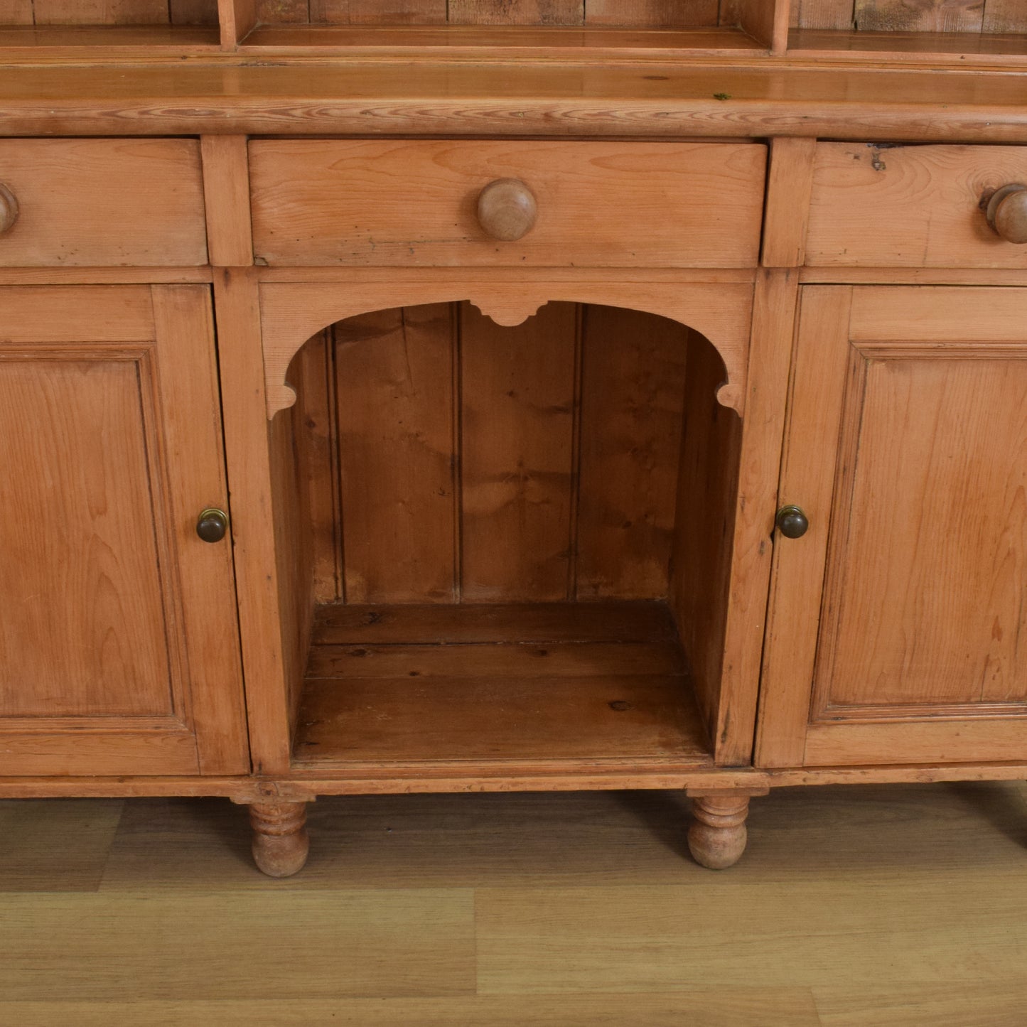 Large Rustic Pine Dresser