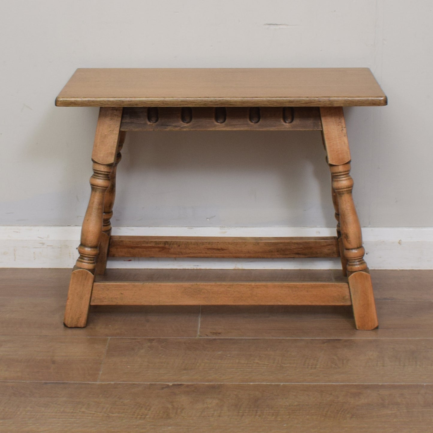 Restored Oak Side Table