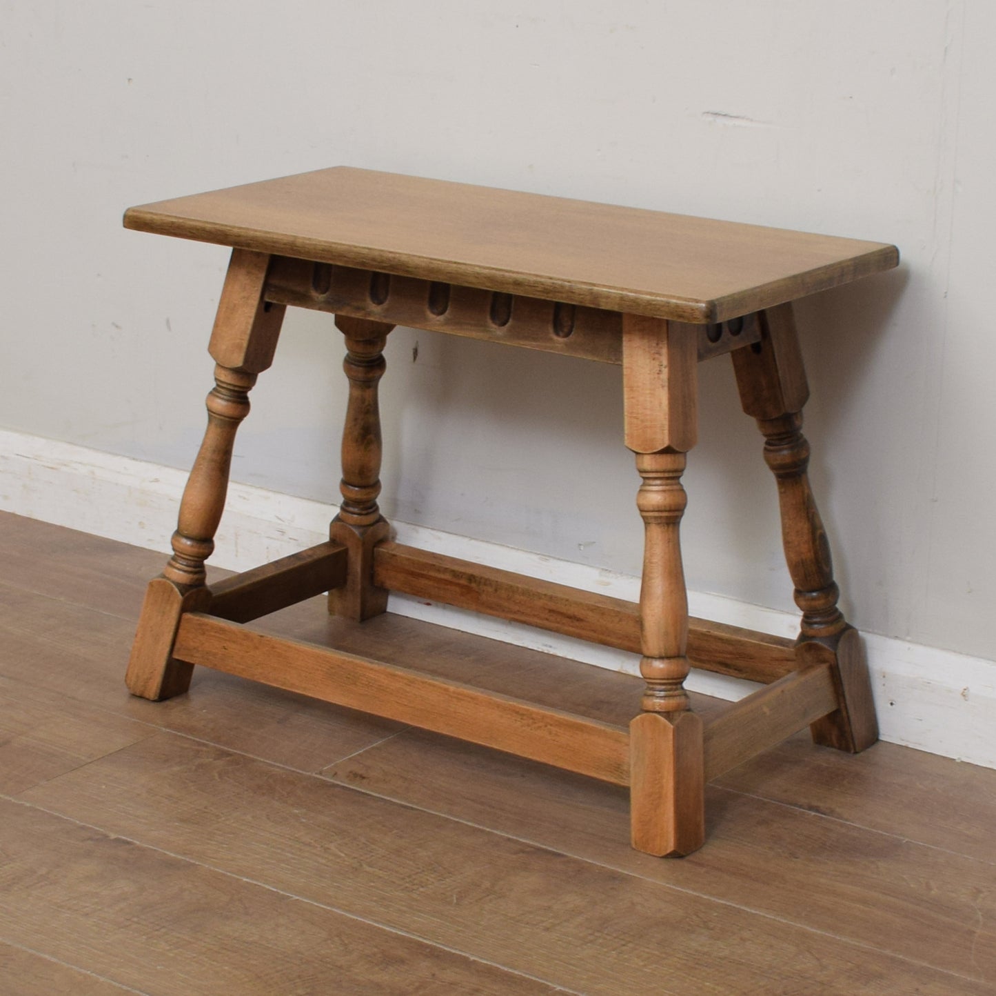 Restored Oak Side Table