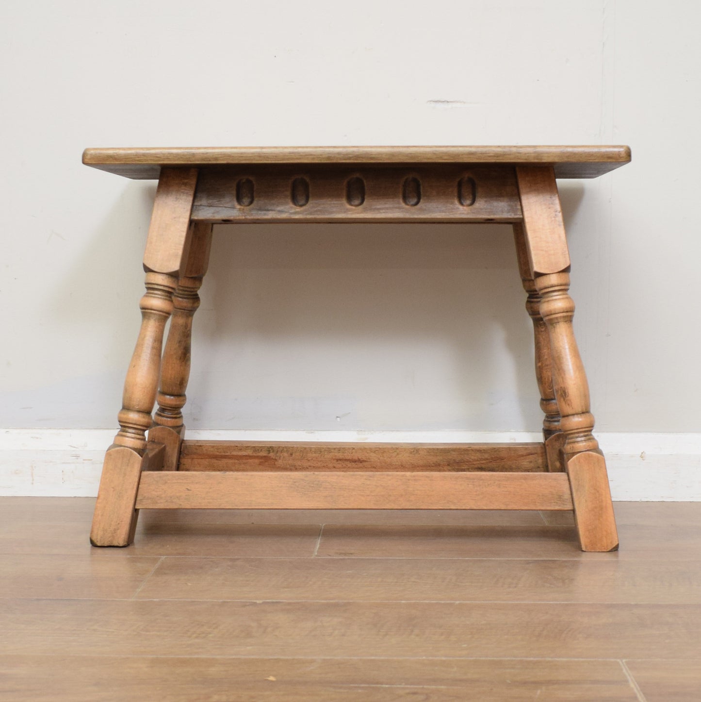 Restored Oak Side Table