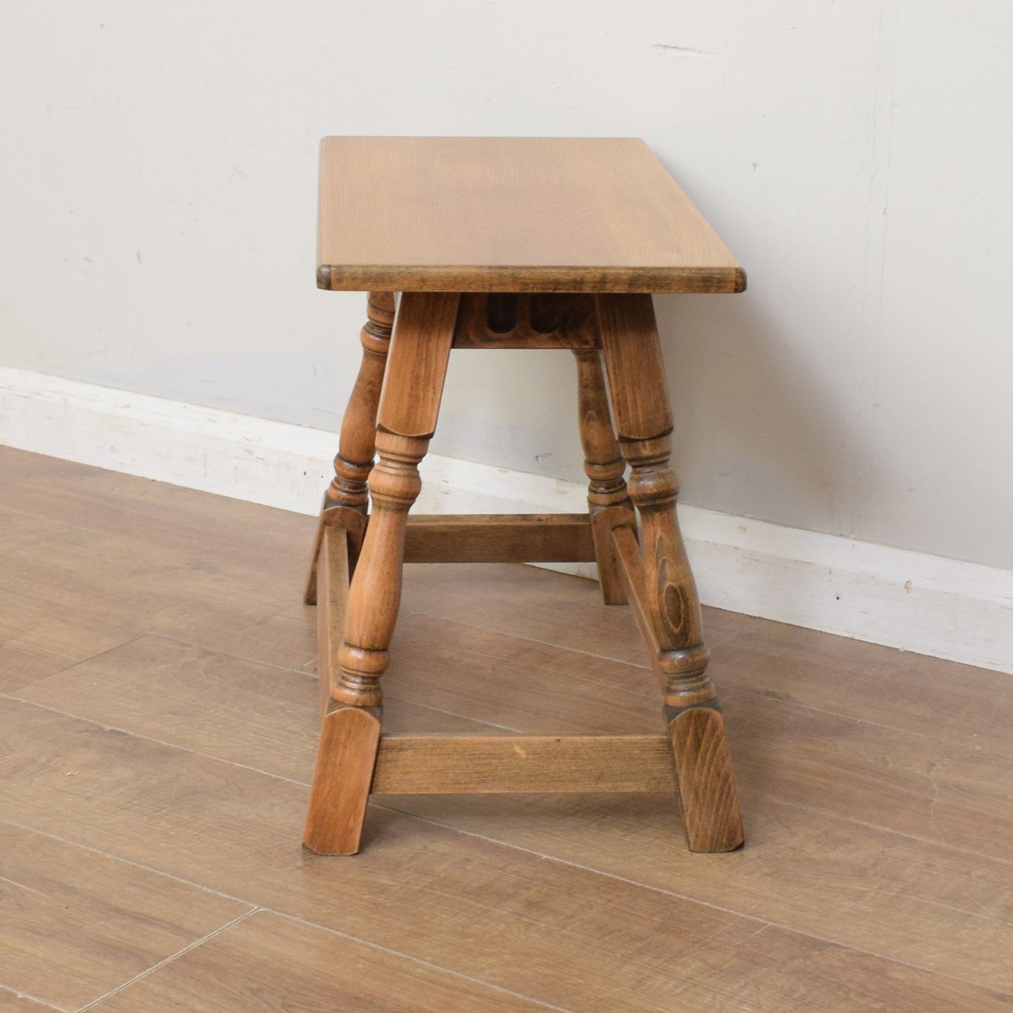 Restored Oak Side Table