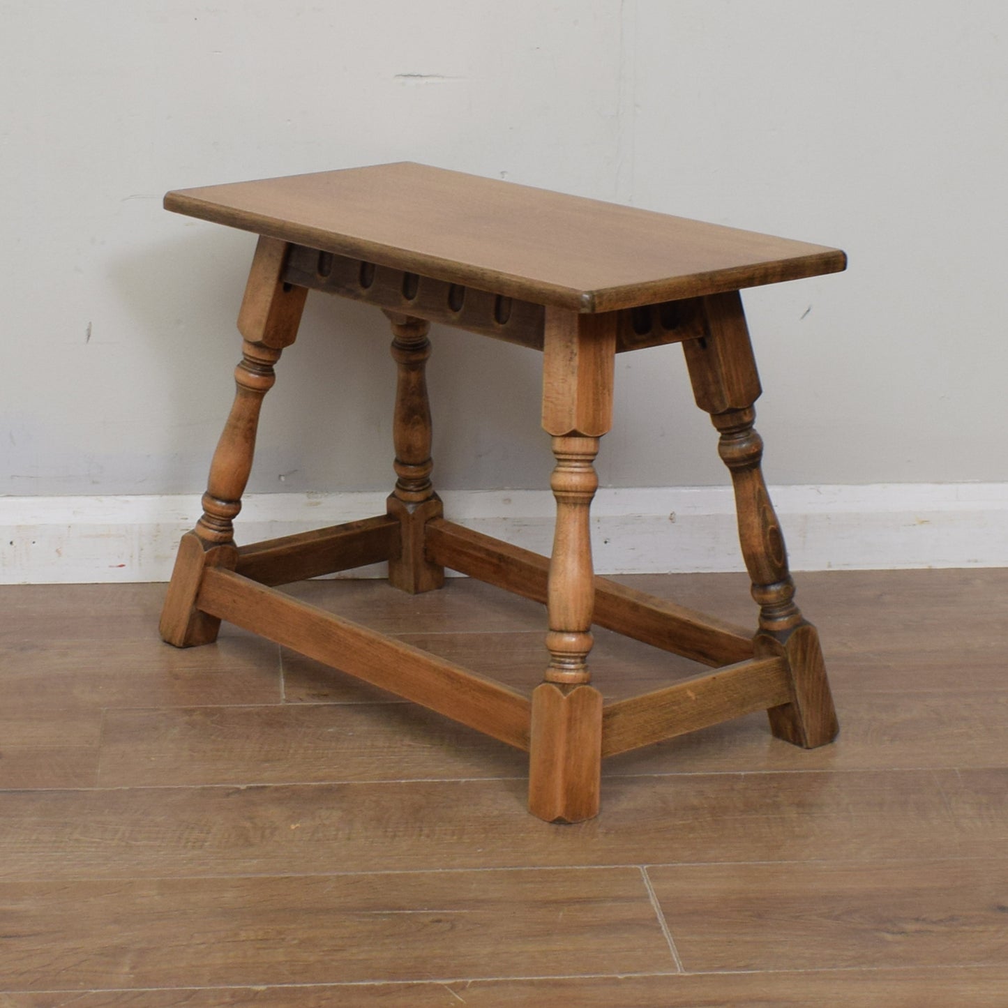 Restored Oak Side Table