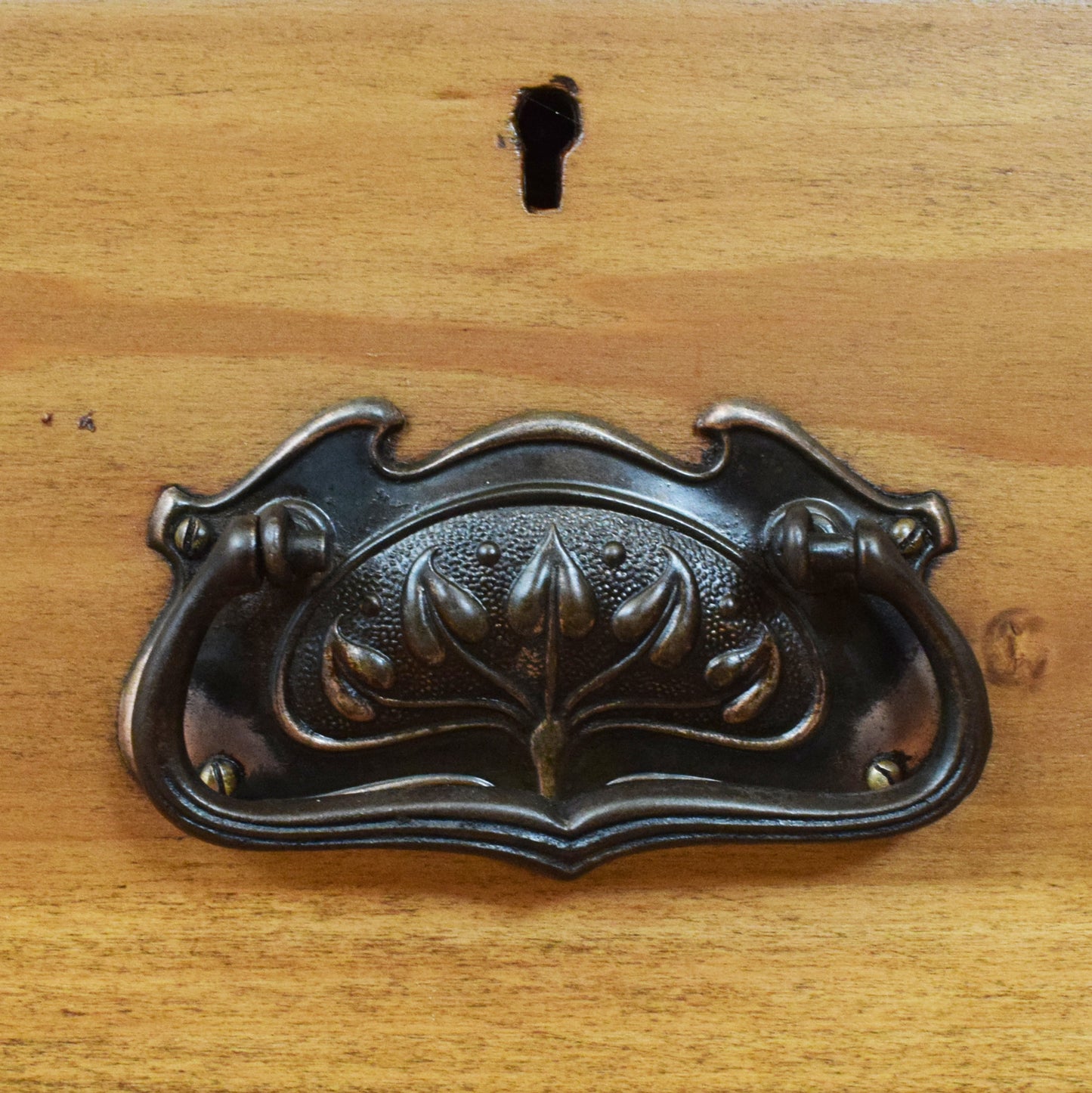 Mirrored Mahogany Hallrobe